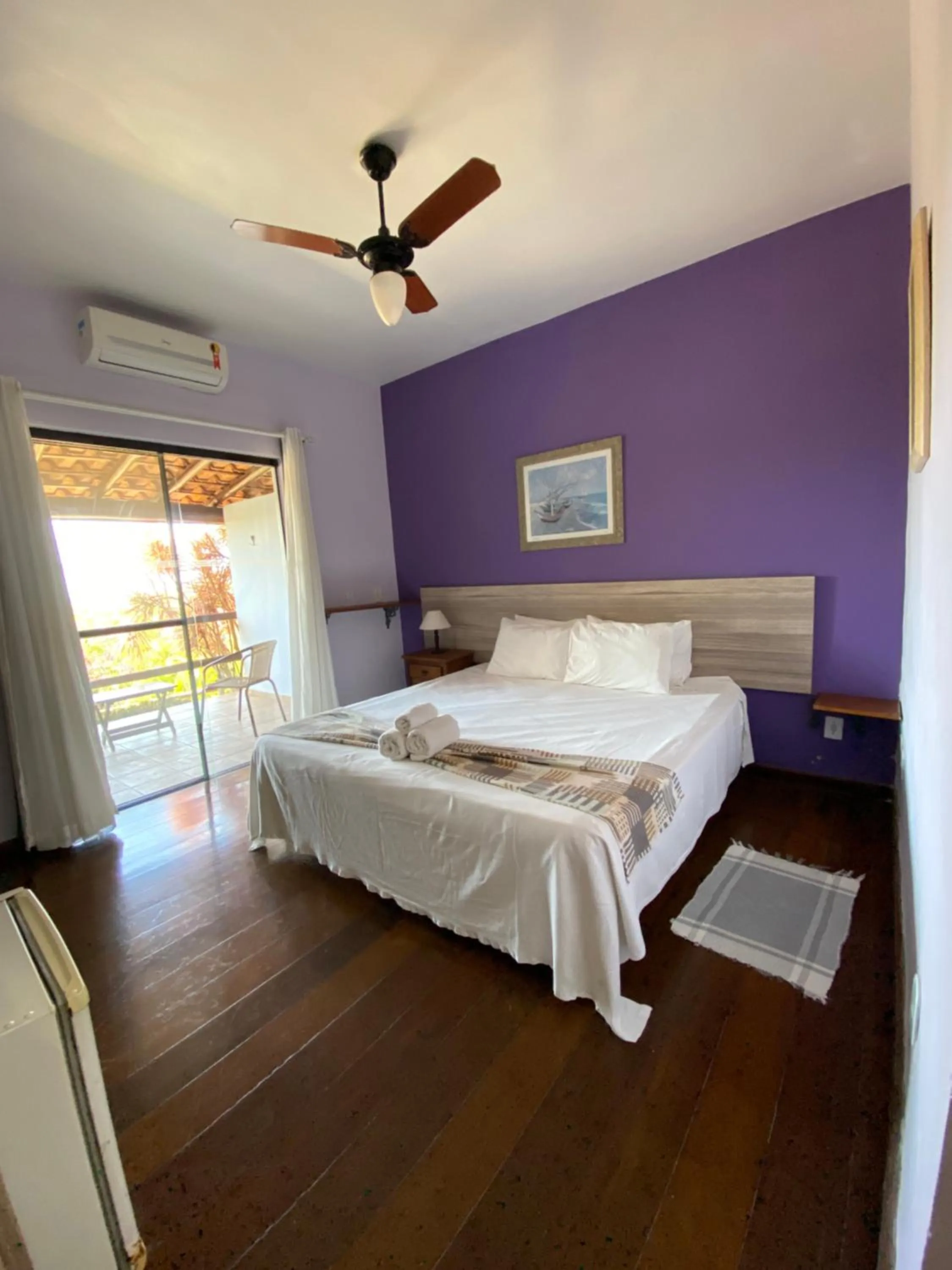 Bed in Pousada Akaroa