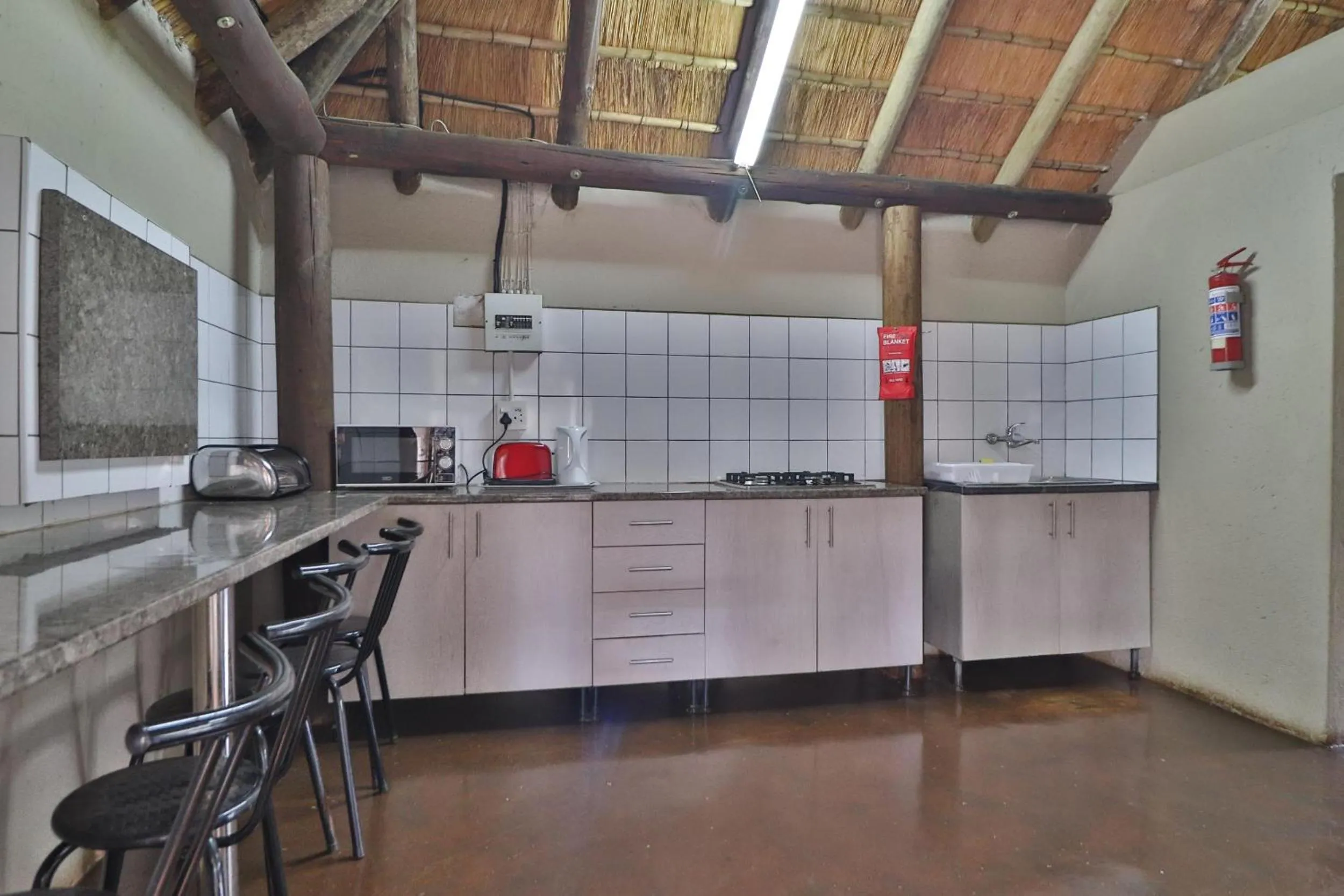 Kitchen or kitchenette in Kruger View Chalets