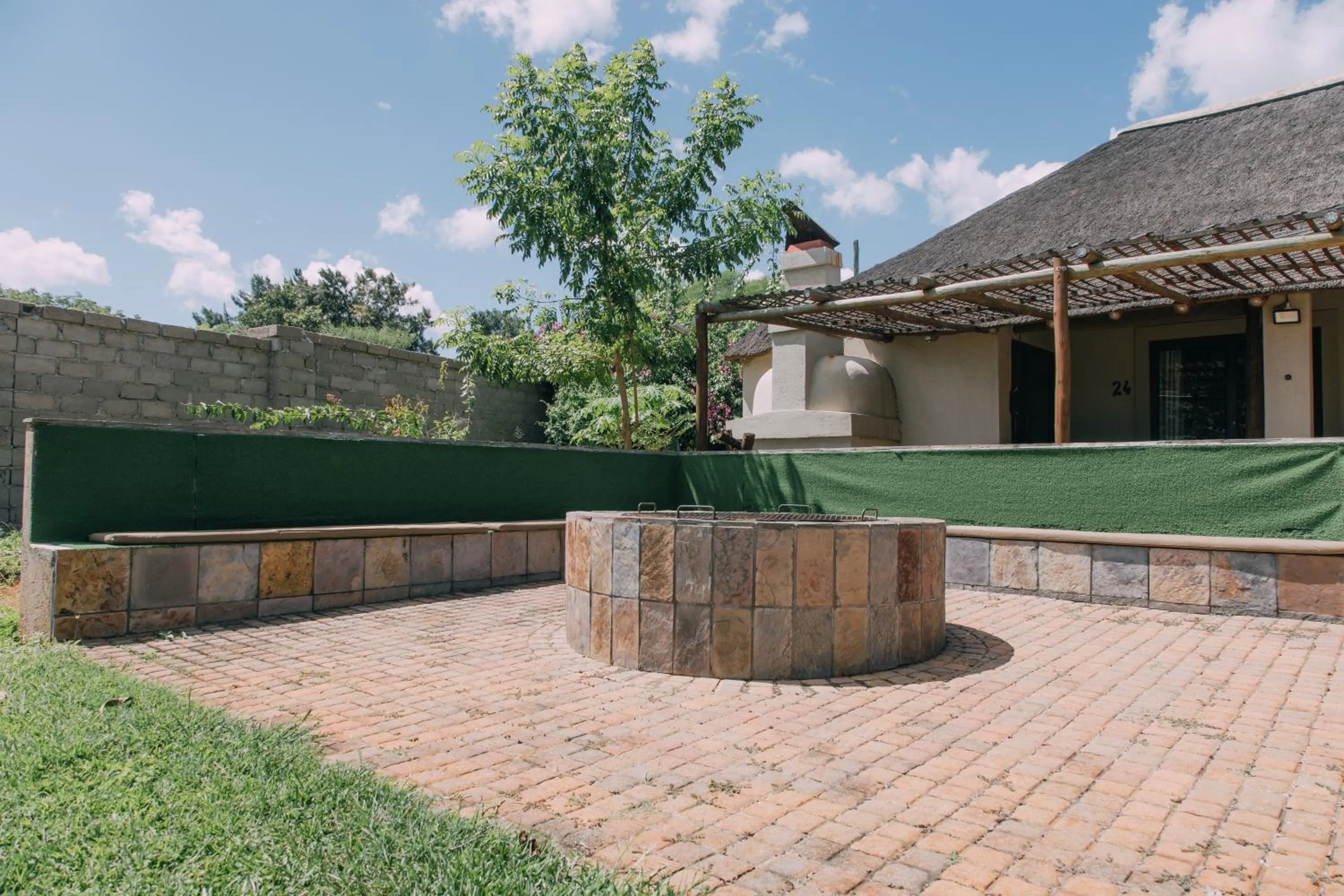BBQ facilities in Kruger View Chalets