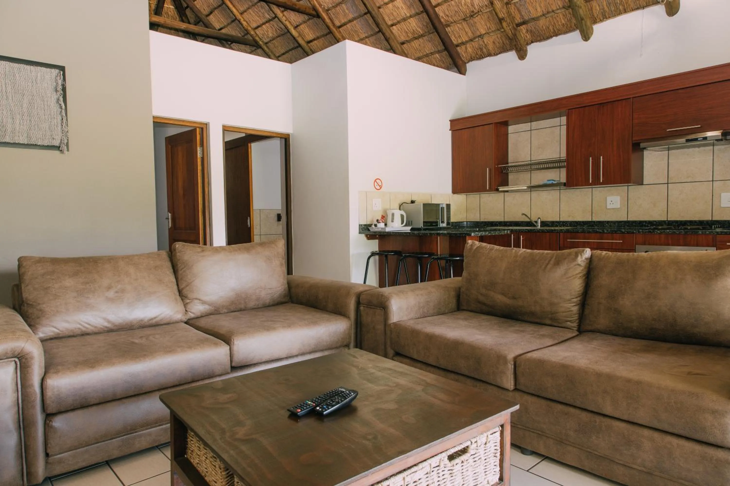 Kitchen or kitchenette in Kruger View Chalets