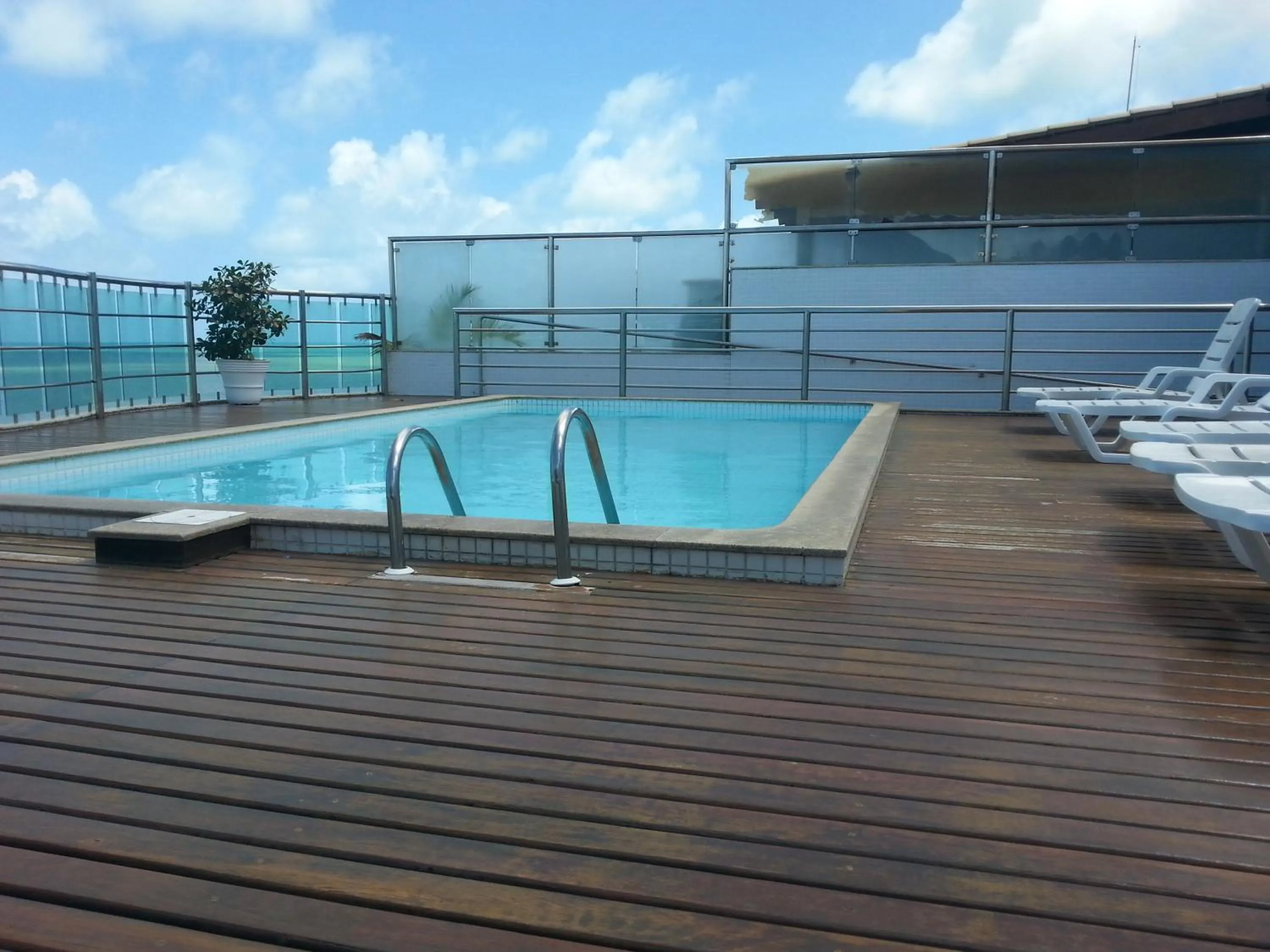Swimming pool in Manaíra Palace Residence