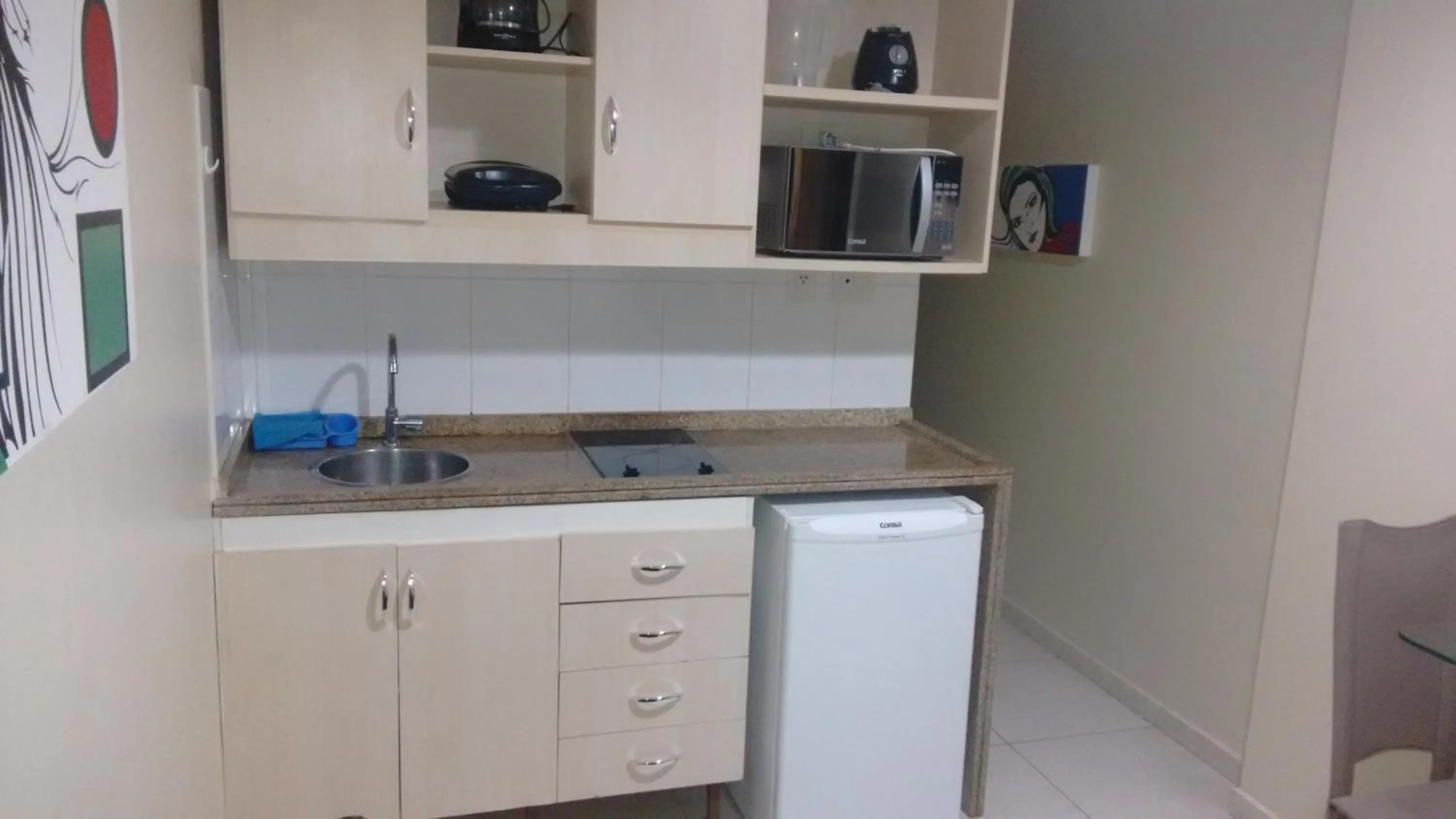Kitchen or kitchenette in Manaíra Palace Residence