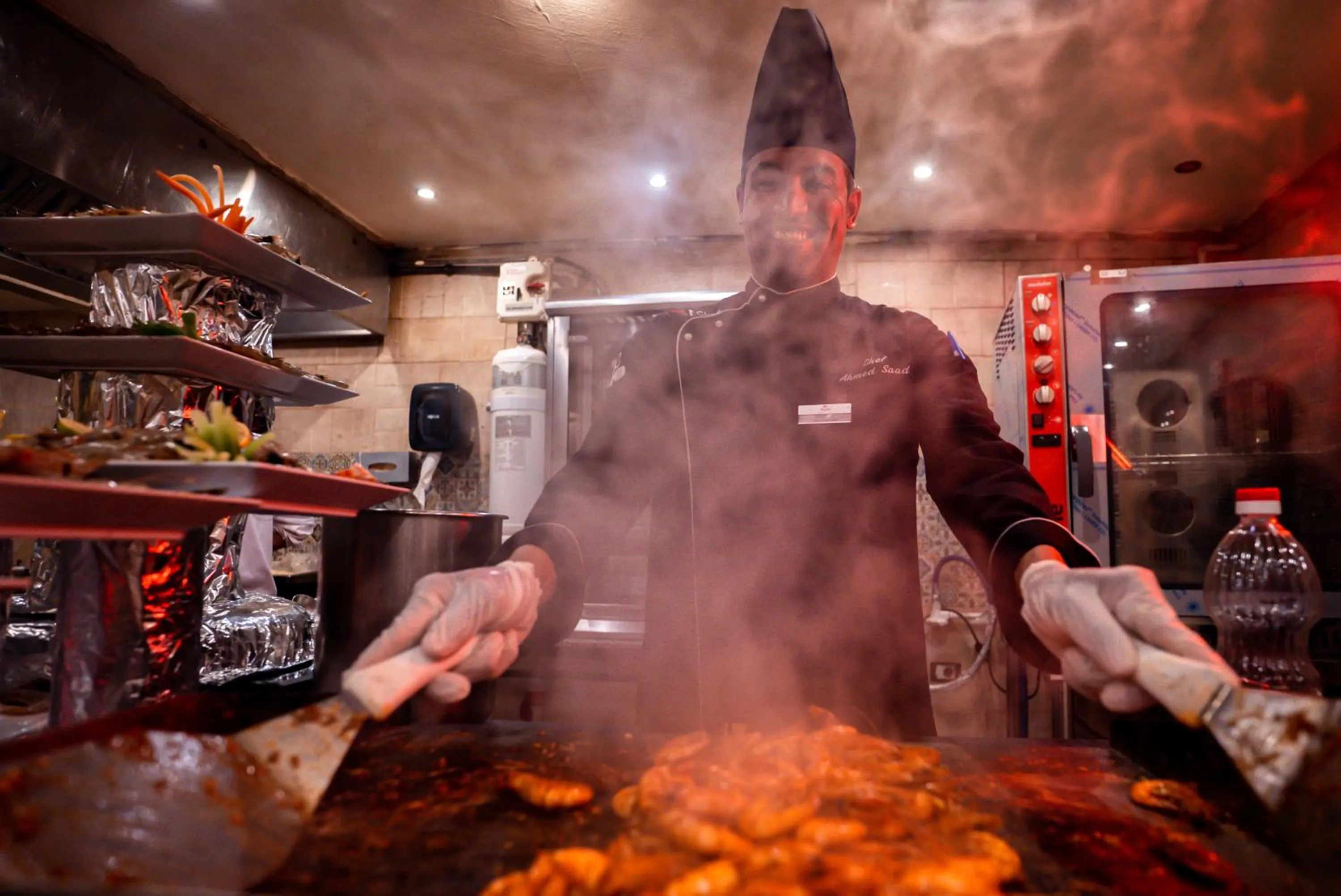 Food in Aladdin Beach Resort