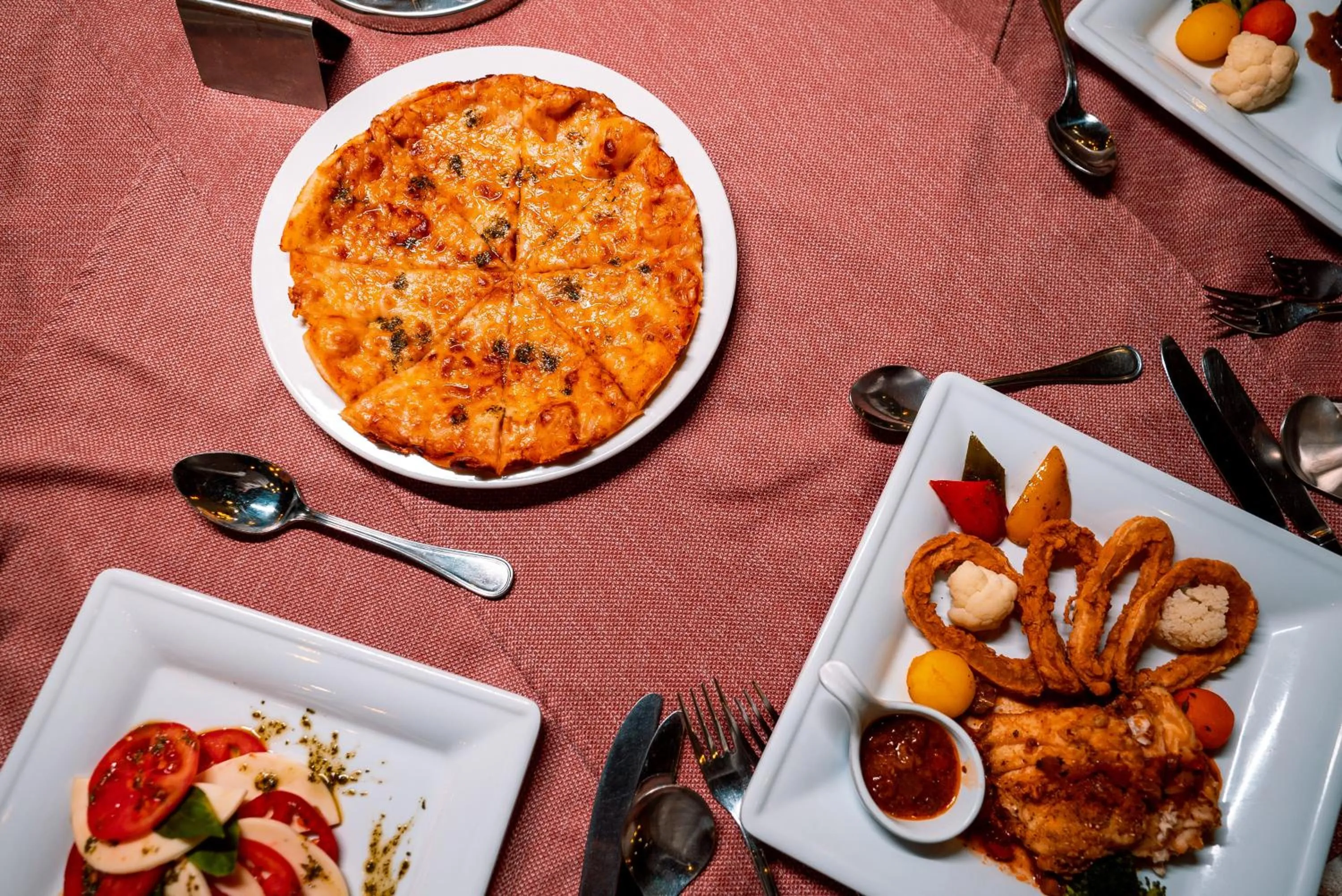 Dinner in Aladdin Beach Resort