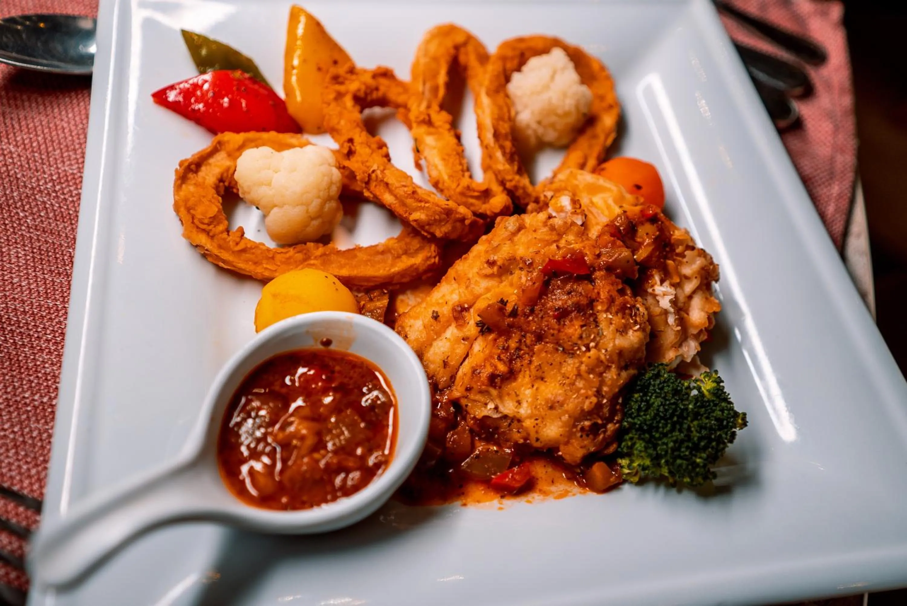 Lunch in Aladdin Beach Resort