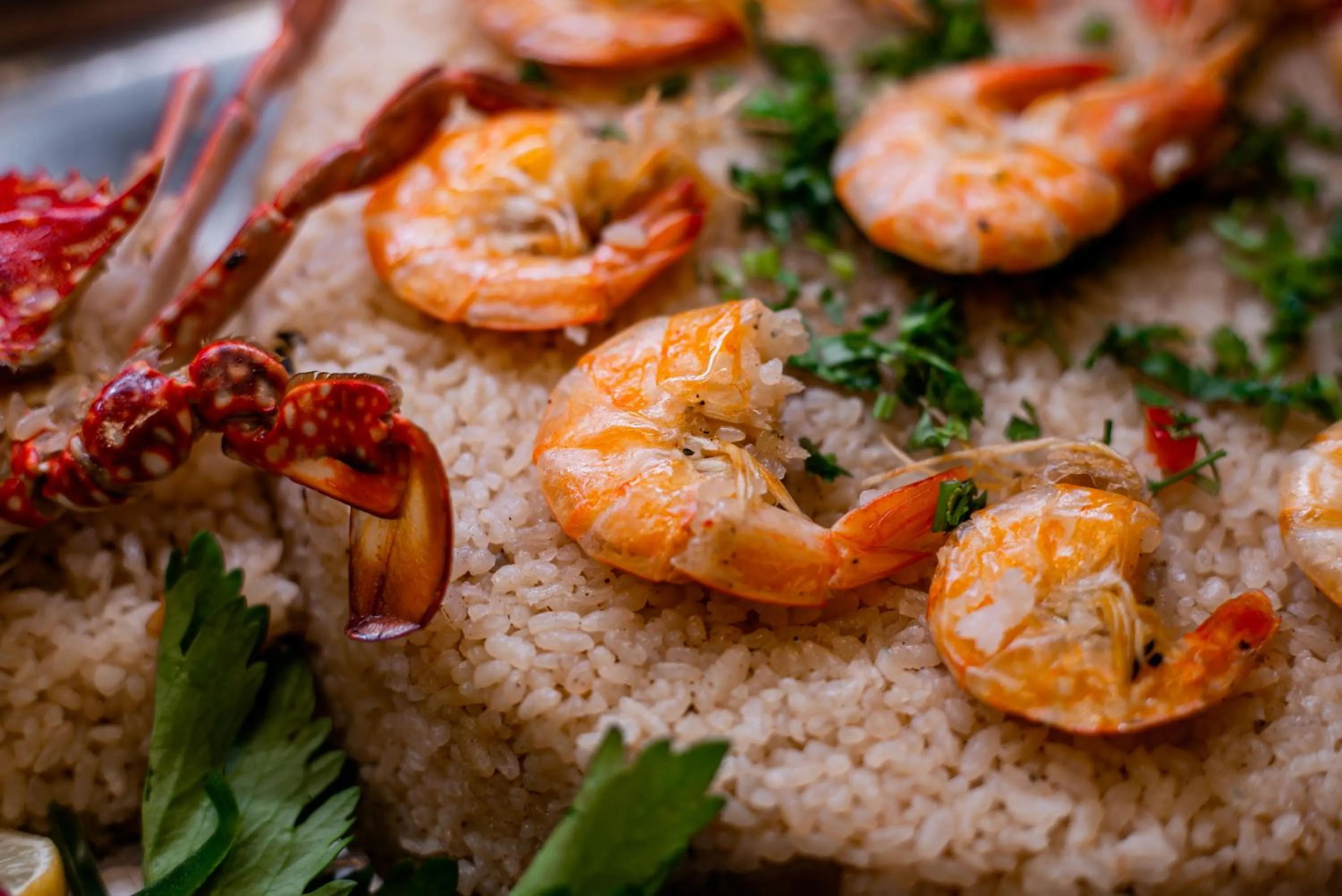 Food close-up in Aladdin Beach Resort