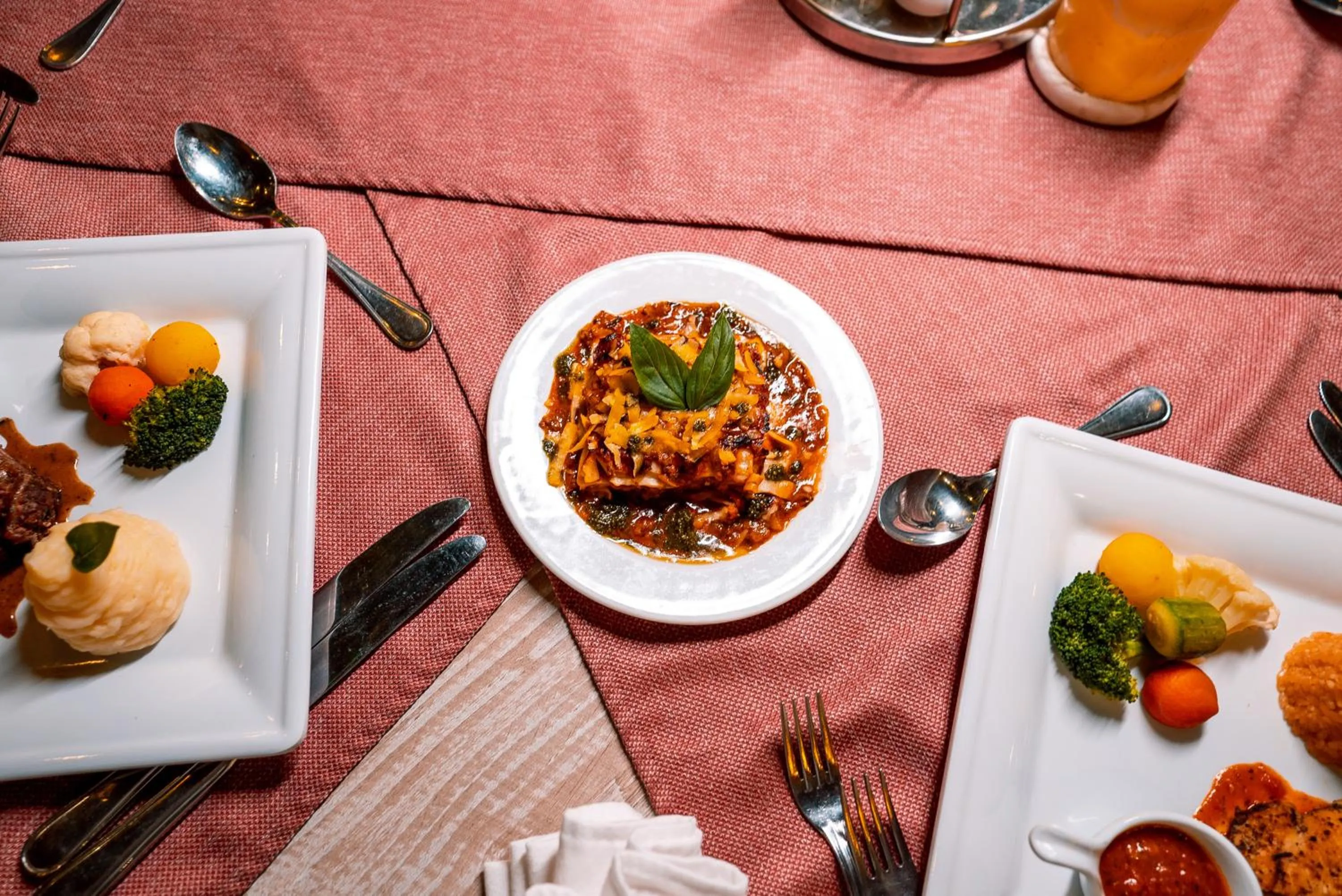 Dinner in Aladdin Beach Resort