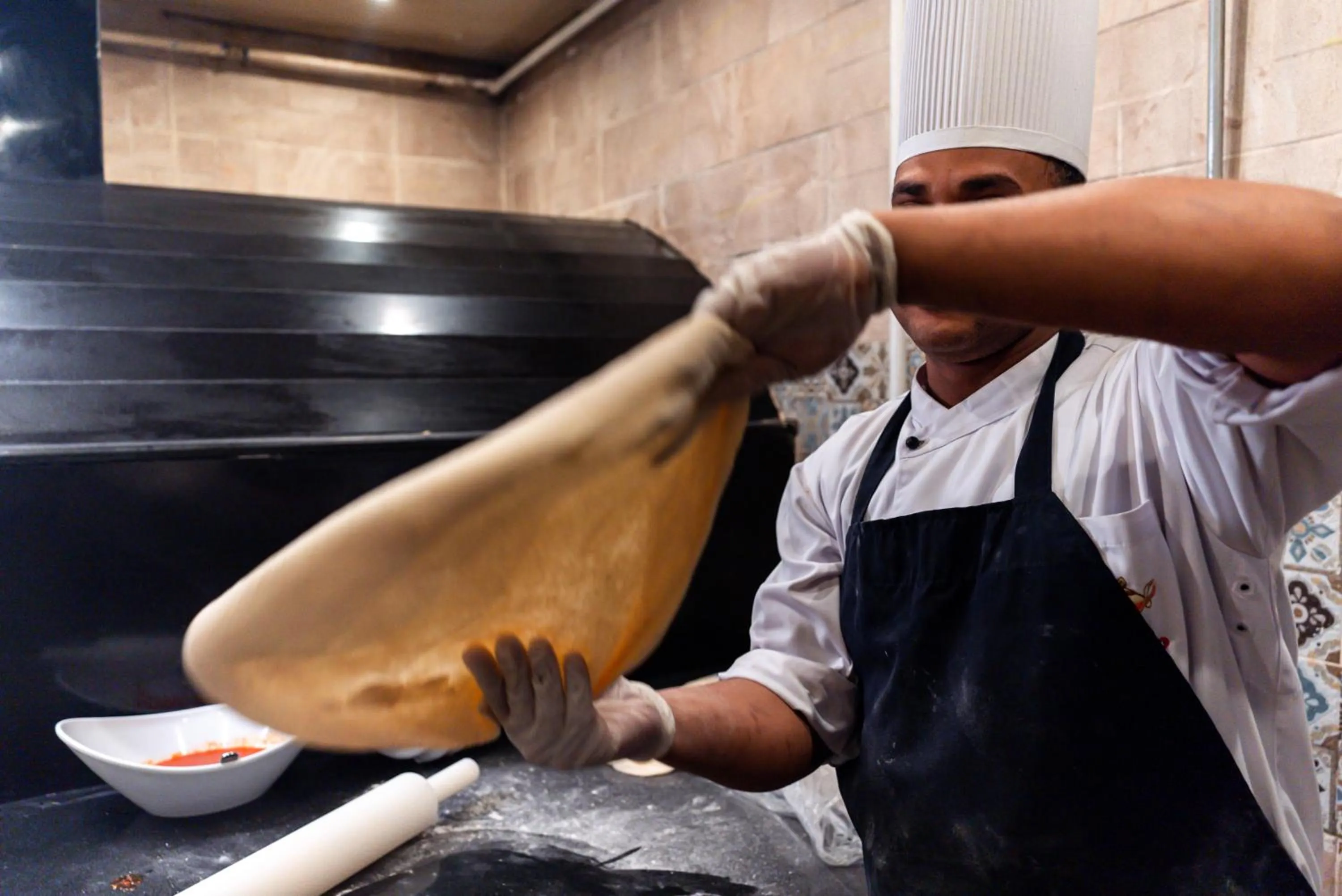 Food in Aladdin Beach Resort