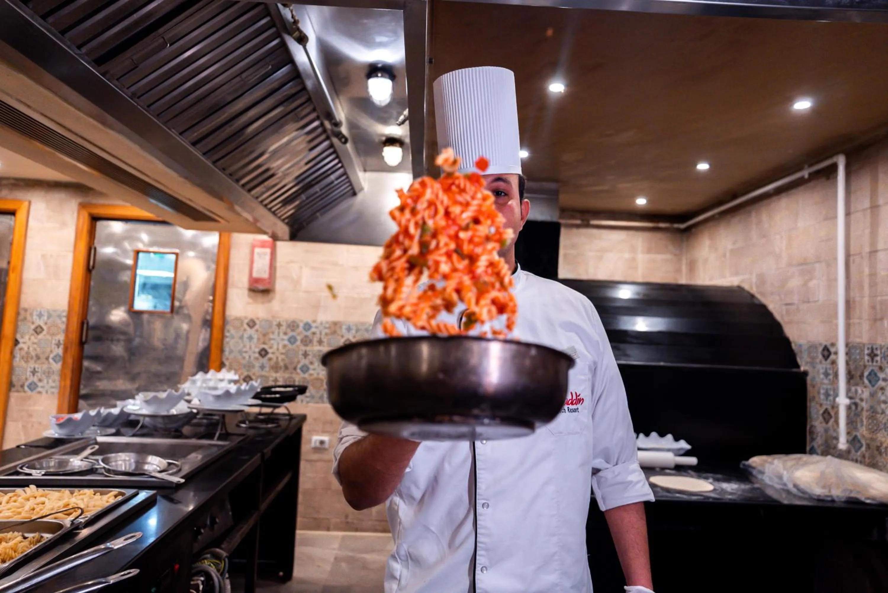 Kitchen or kitchenette in Aladdin Beach Resort