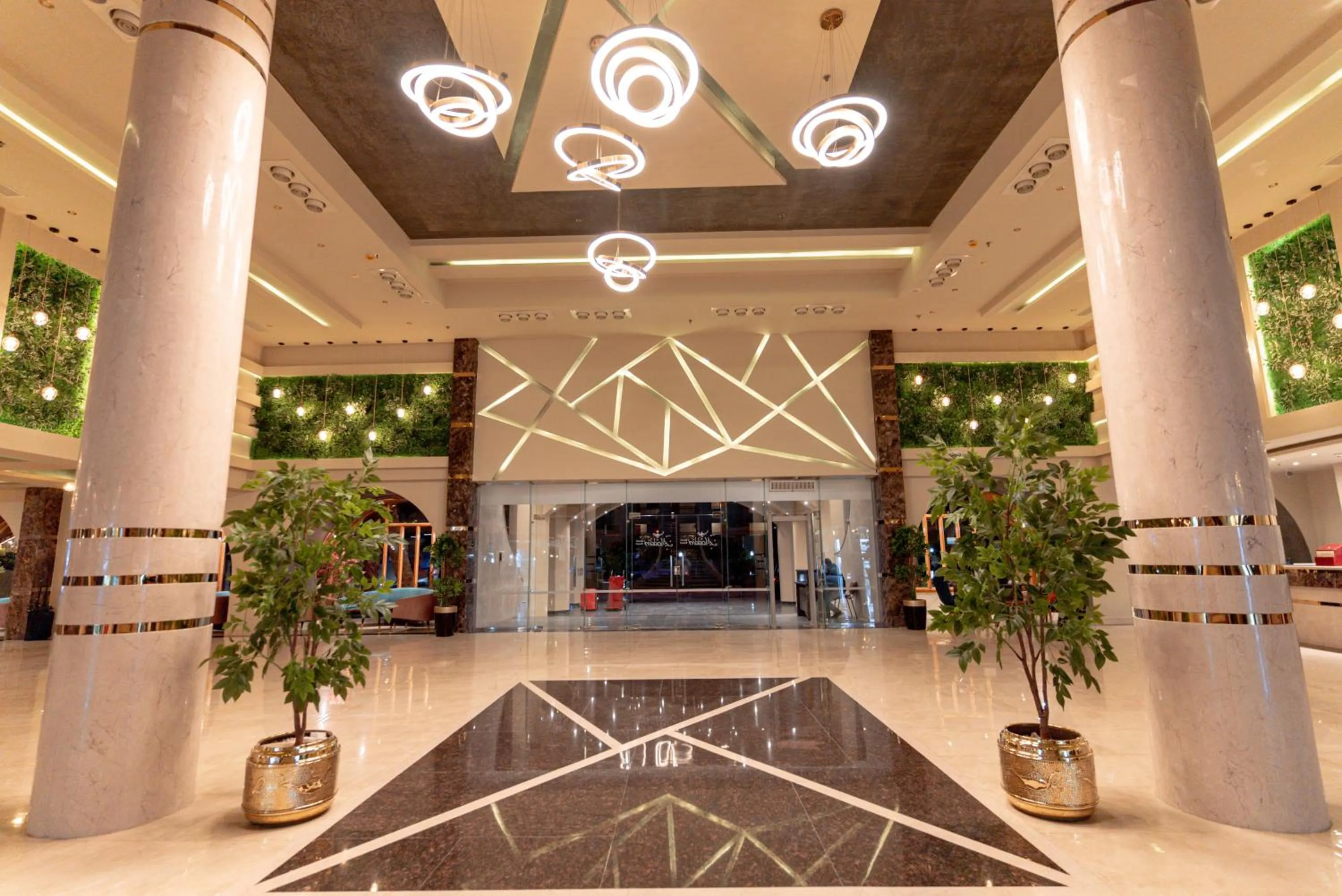 Lobby or reception in Aladdin Beach Resort