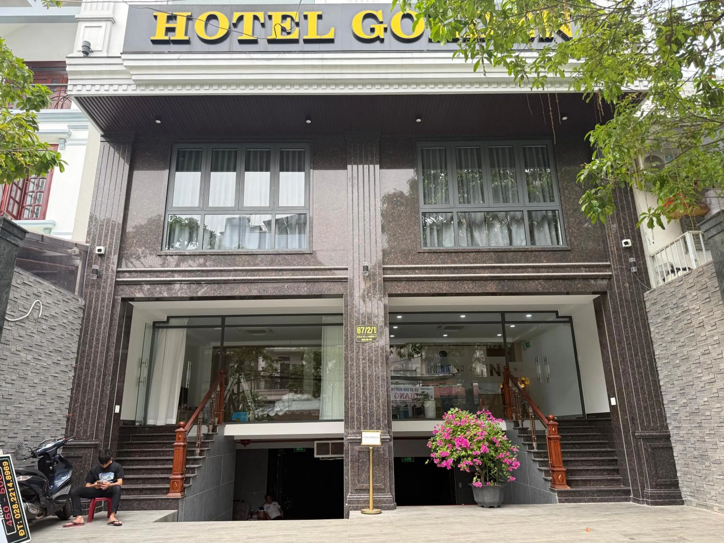 Facade/entrance in Golden Hotel