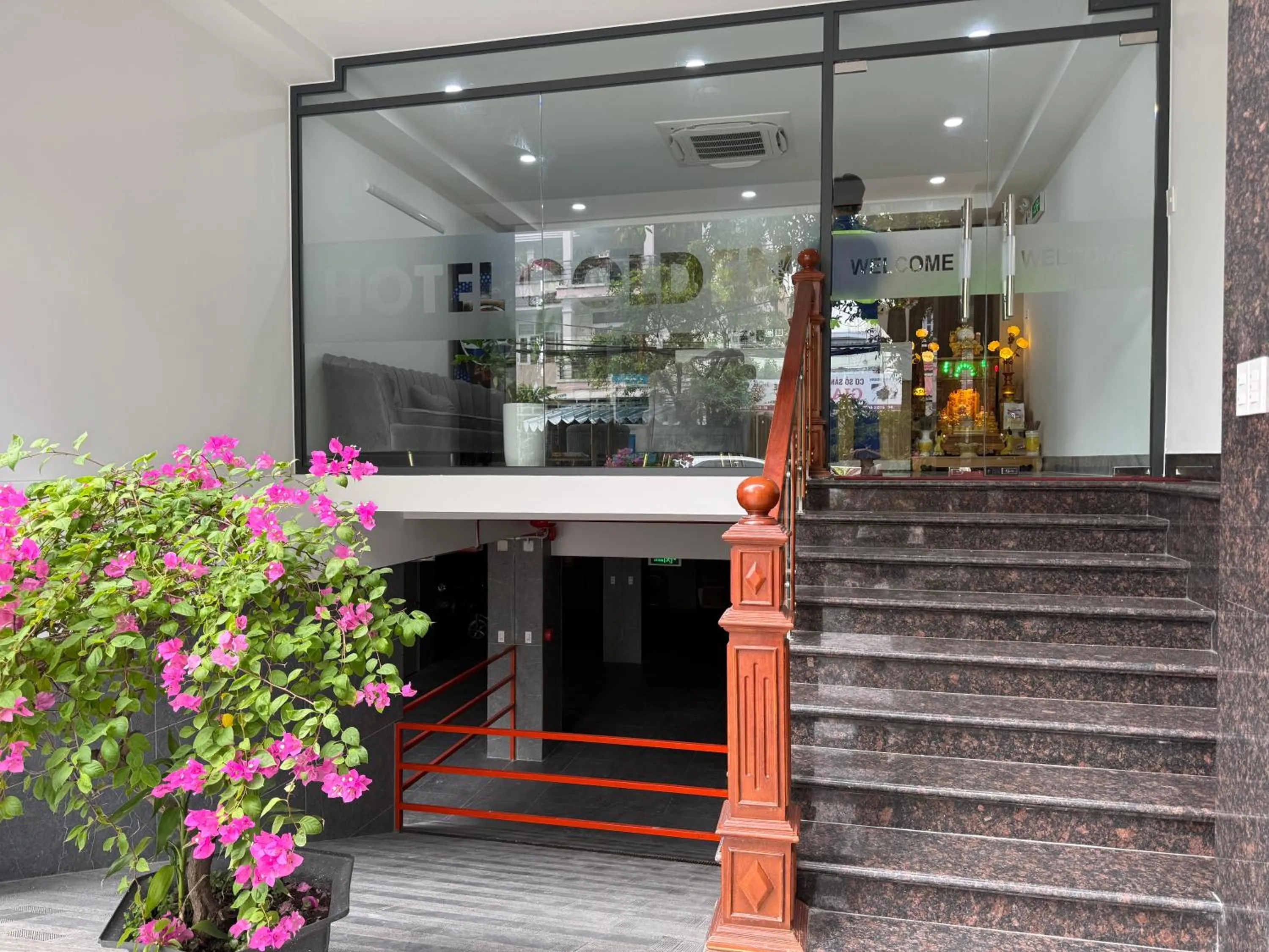 Facade/entrance in Golden Hotel