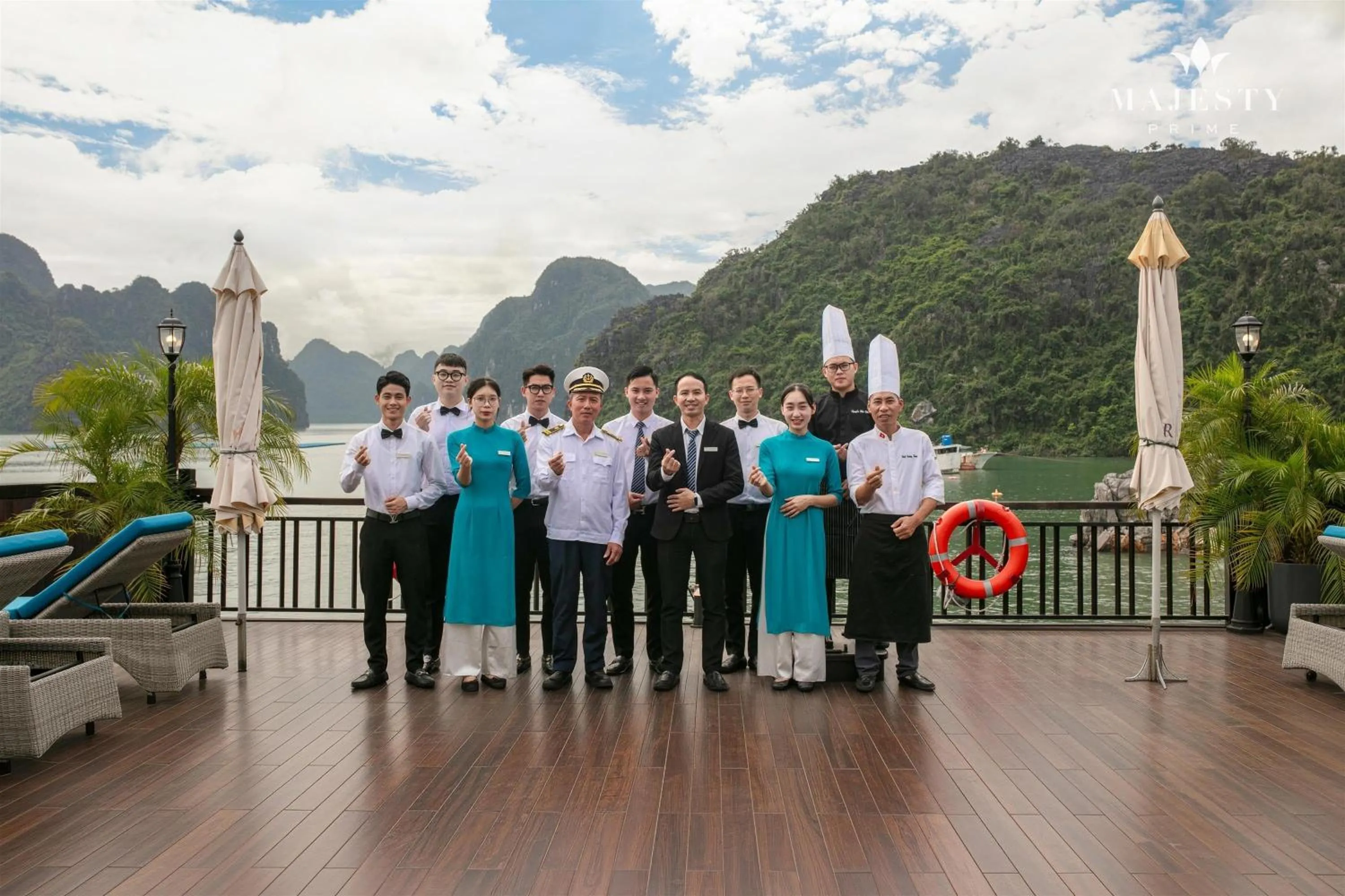 Staff in Majesty Luxury Prime Cruise by Premier Group