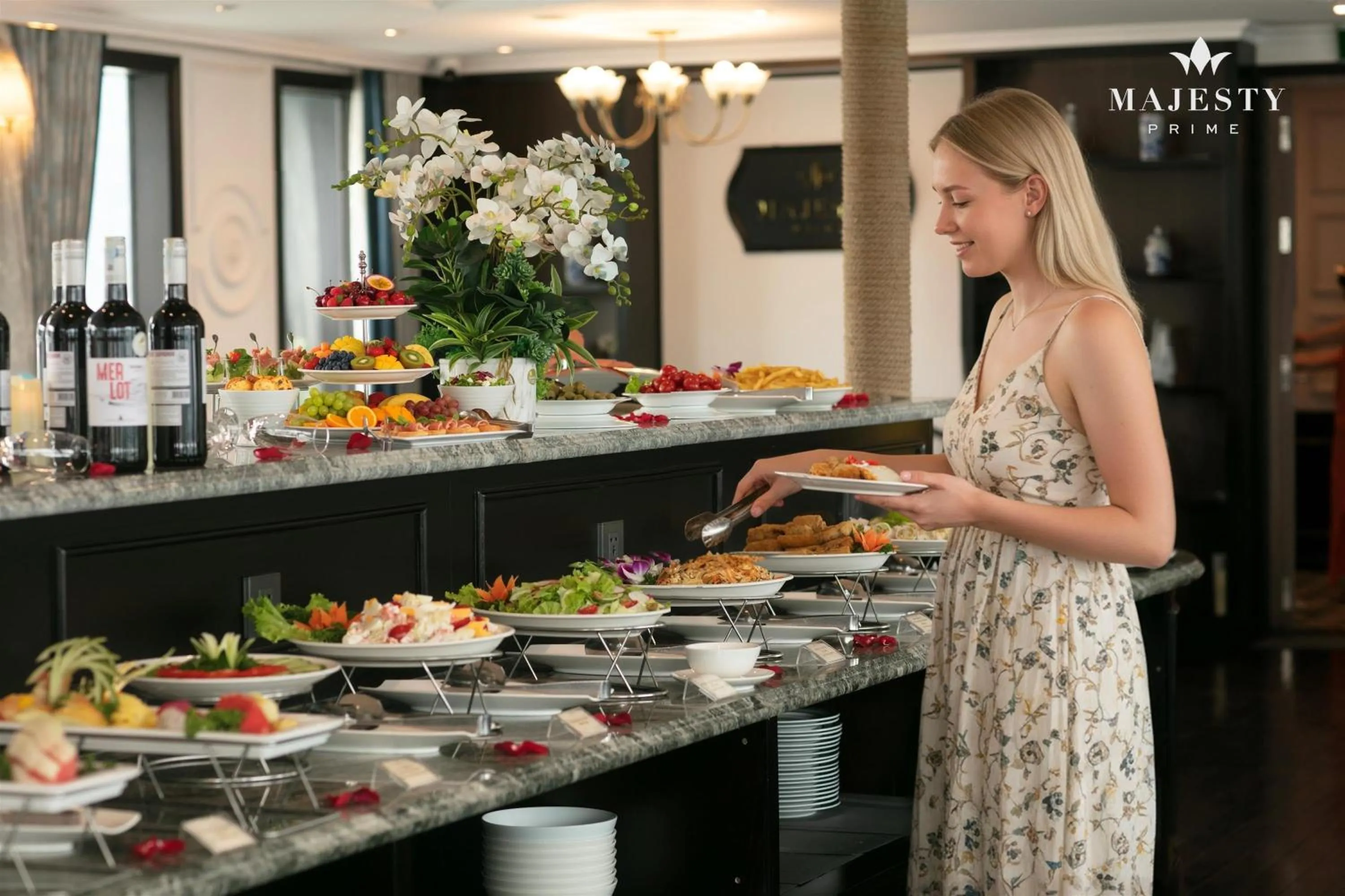 Food in Majesty Luxury Prime Cruise by Premier Group