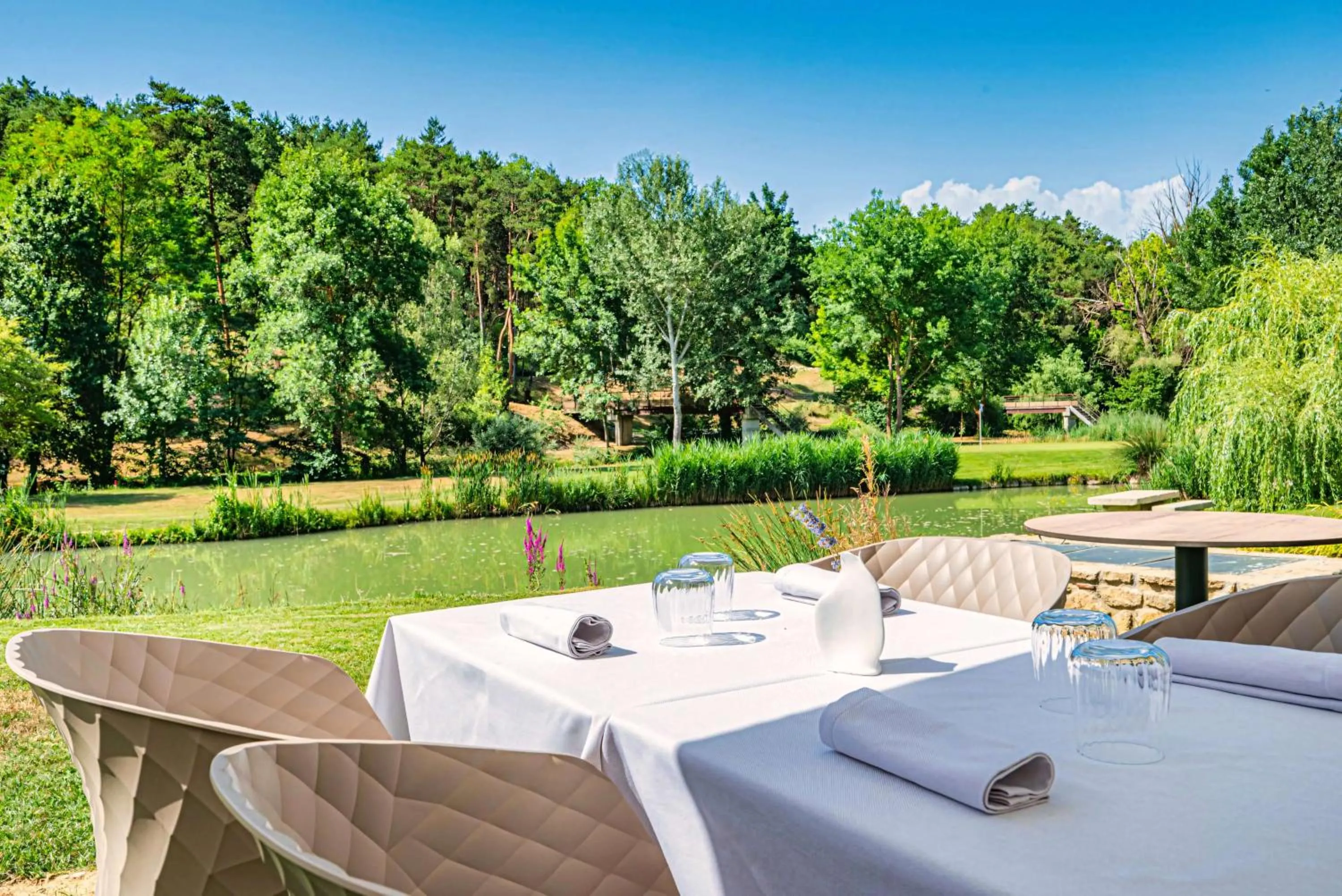 Restaurant/places to eat in Domaine Ribiera, Hotel 5 Etoiles, SPA & Golf - Forcalquier