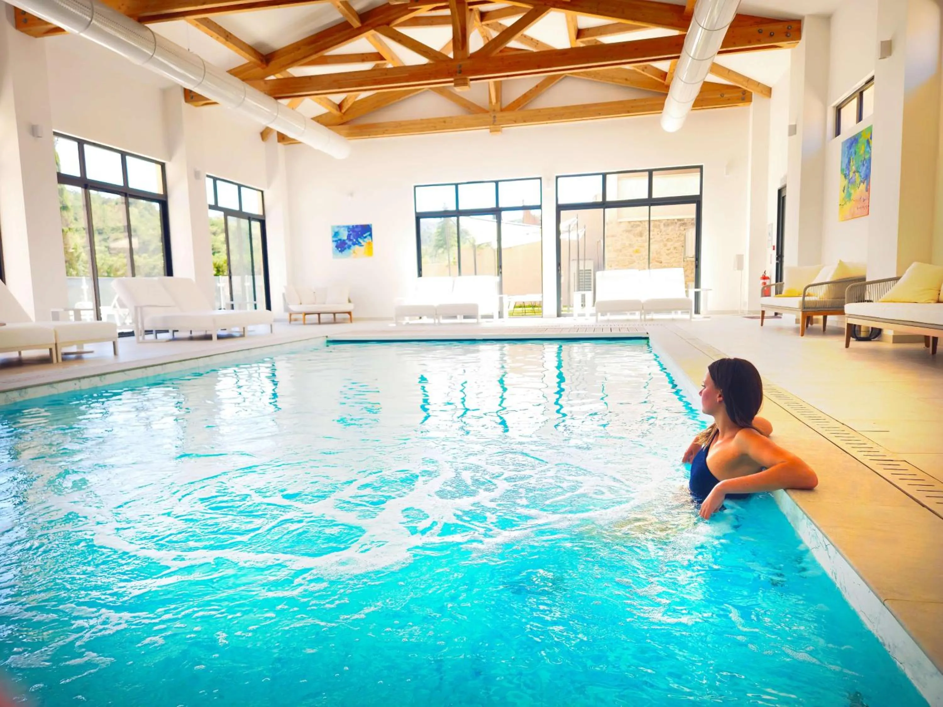 Spa and wellness centre/facilities in Domaine Ribiera, Hotel 5 Etoiles, SPA & Golf - Forcalquier