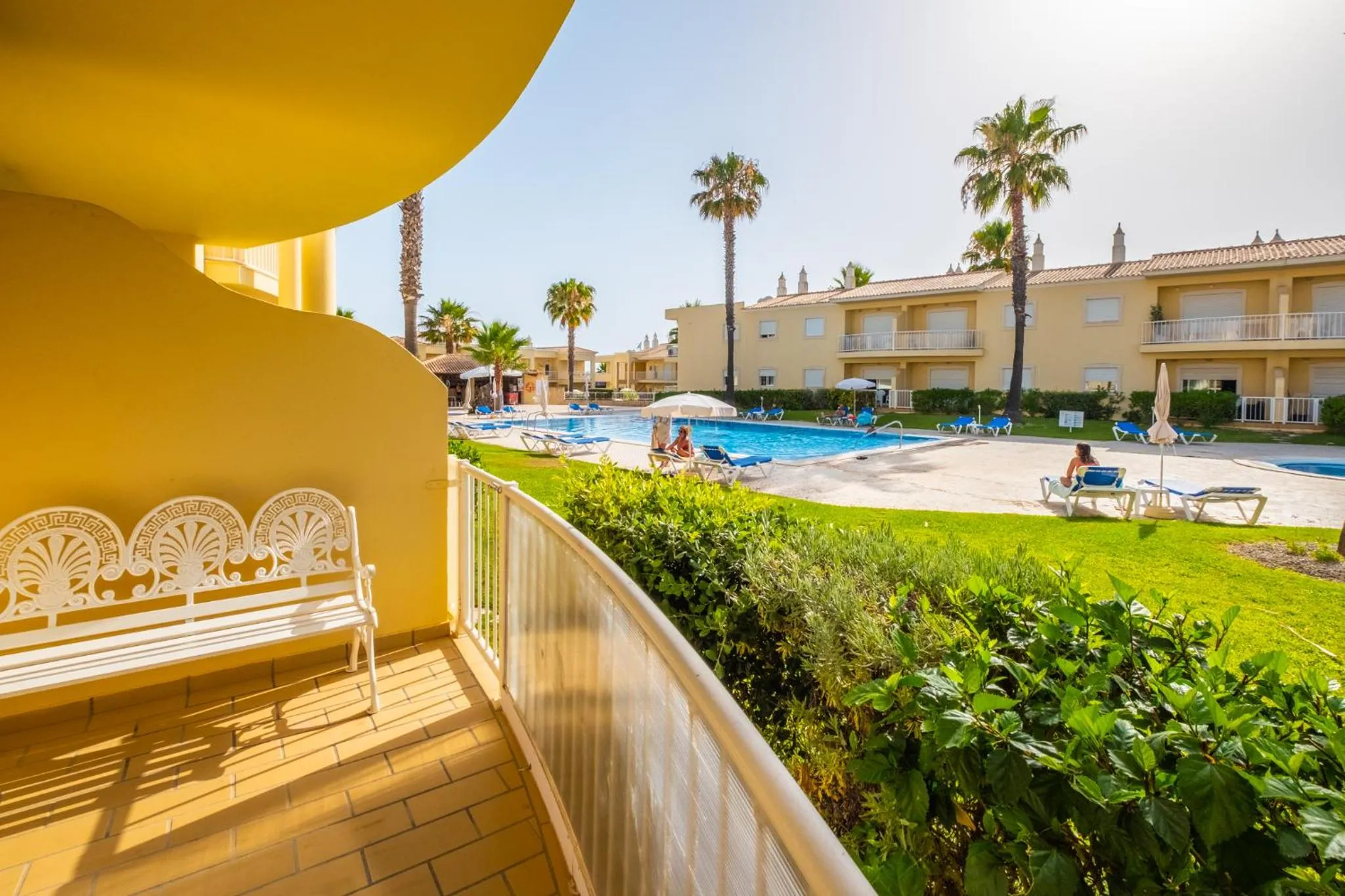 Pool view in Jardins Vale de Parra