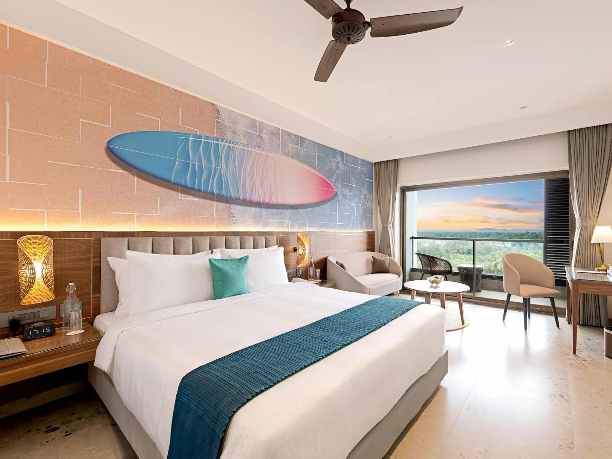 Bedroom, Bed in Gateway Goa, Palolem