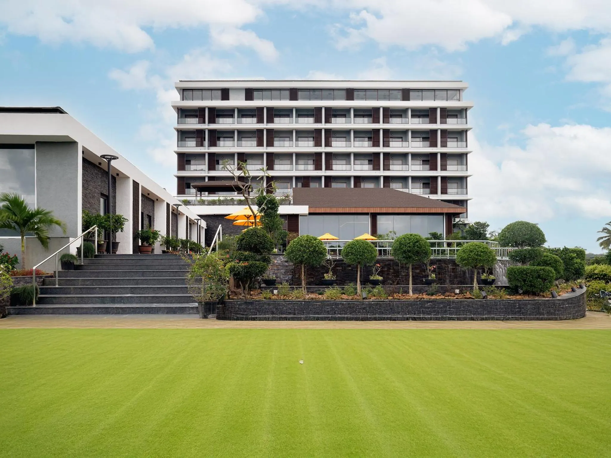 Facade/entrance in Gateway Goa, Palolem
