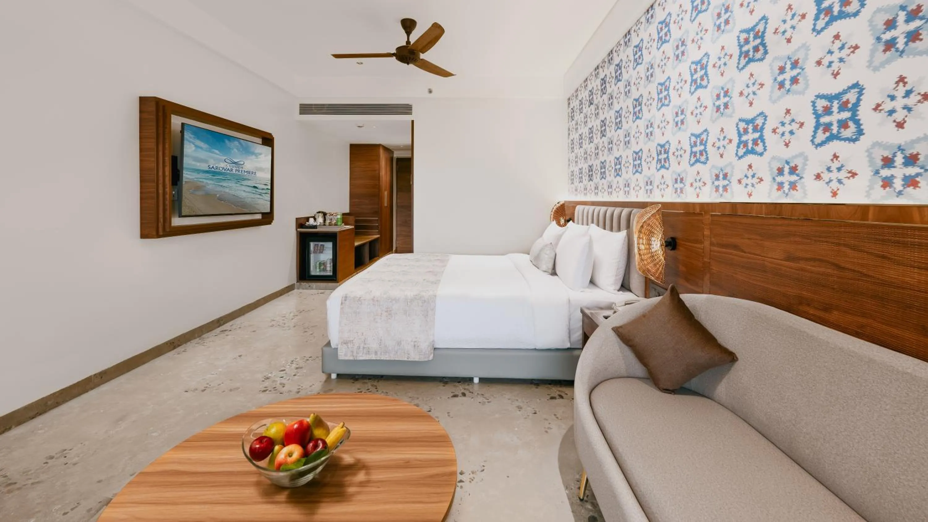 Bedroom, Bed in Cloud9 Sarovar Premiere Palomen Goa