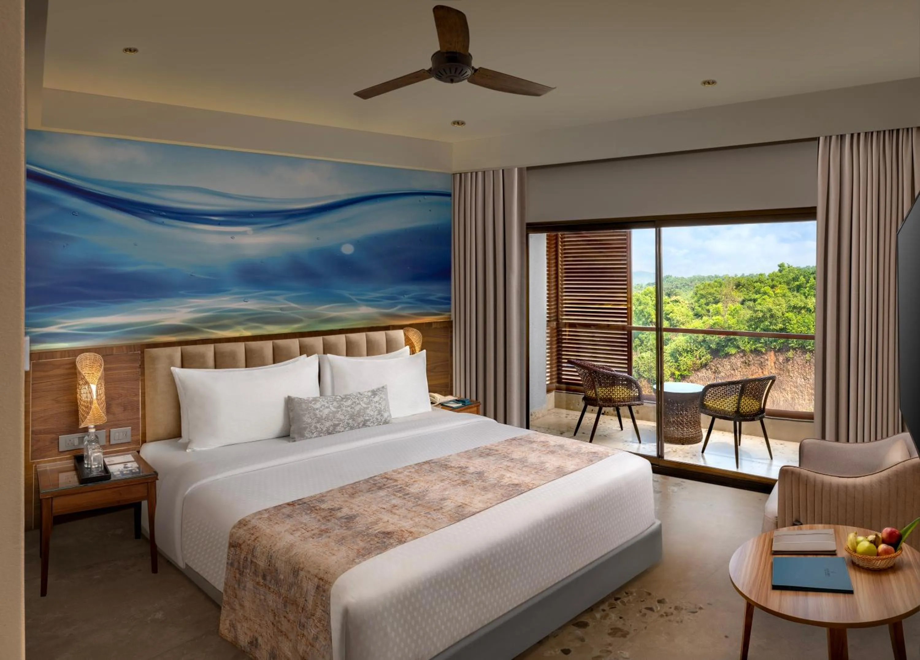 Bedroom, Bed in Gateway Goa, Palolem