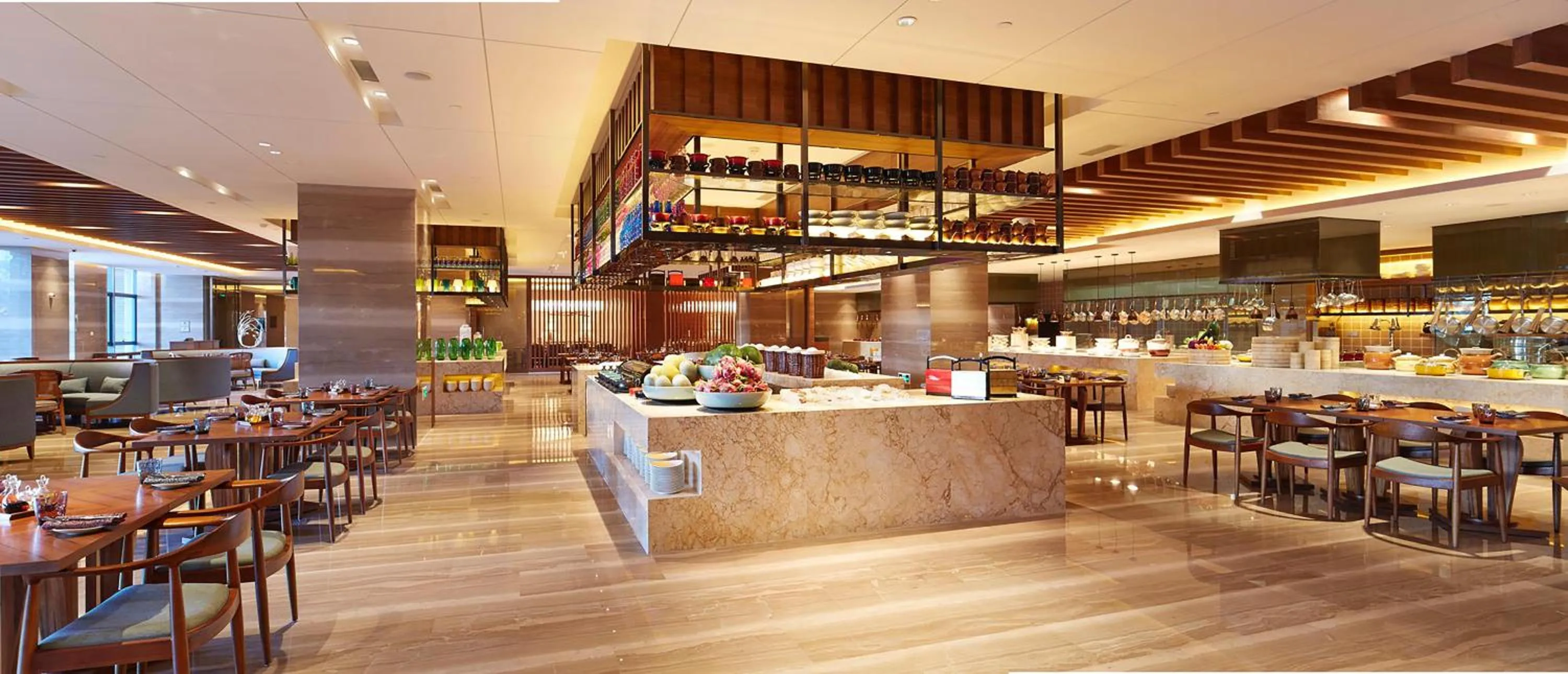 Breakfast in Sheraton Grand Zhengzhou Hotel