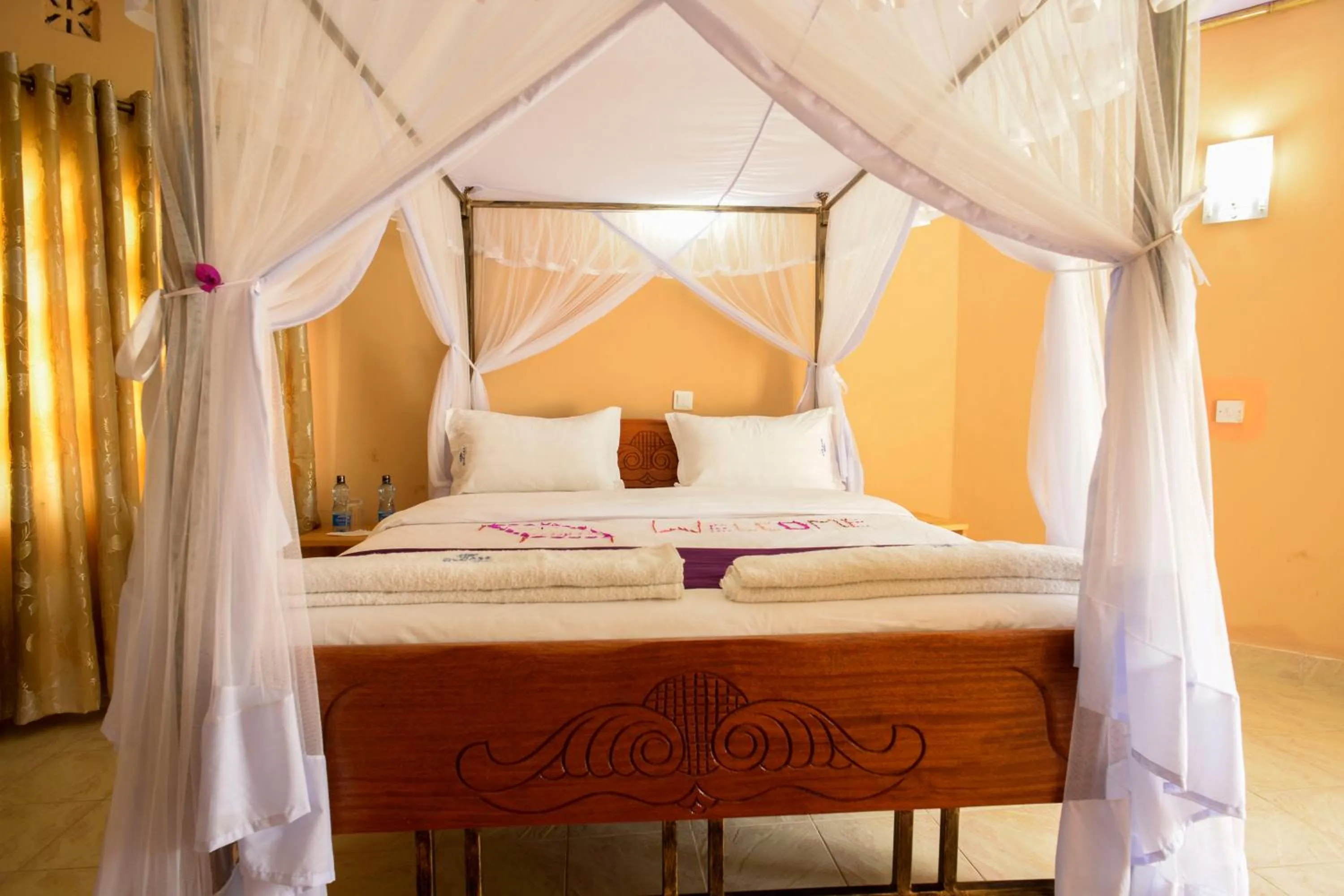 Bed in Burch's Resort Naivasha