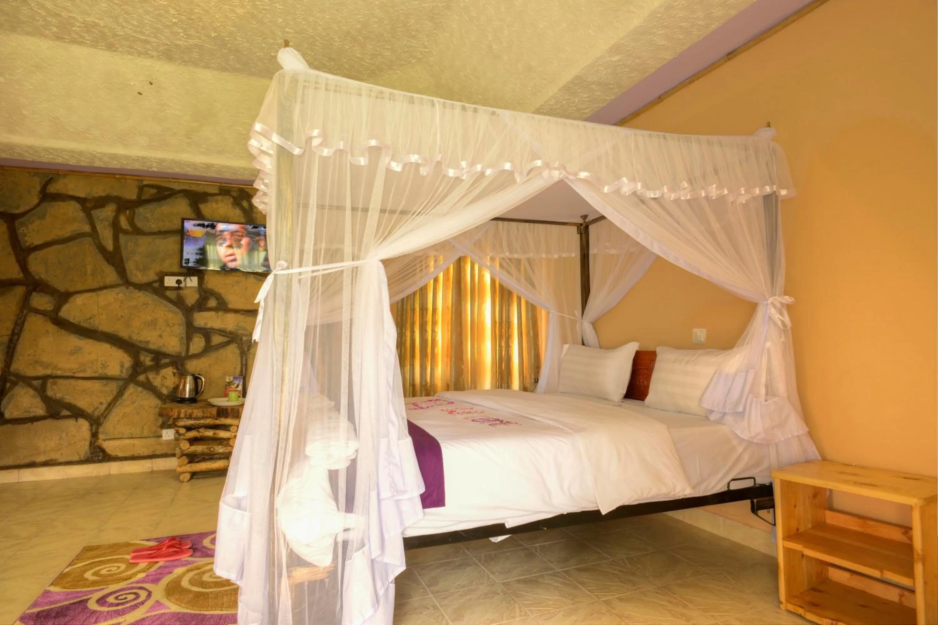 Bed in Burch's Resort Naivasha