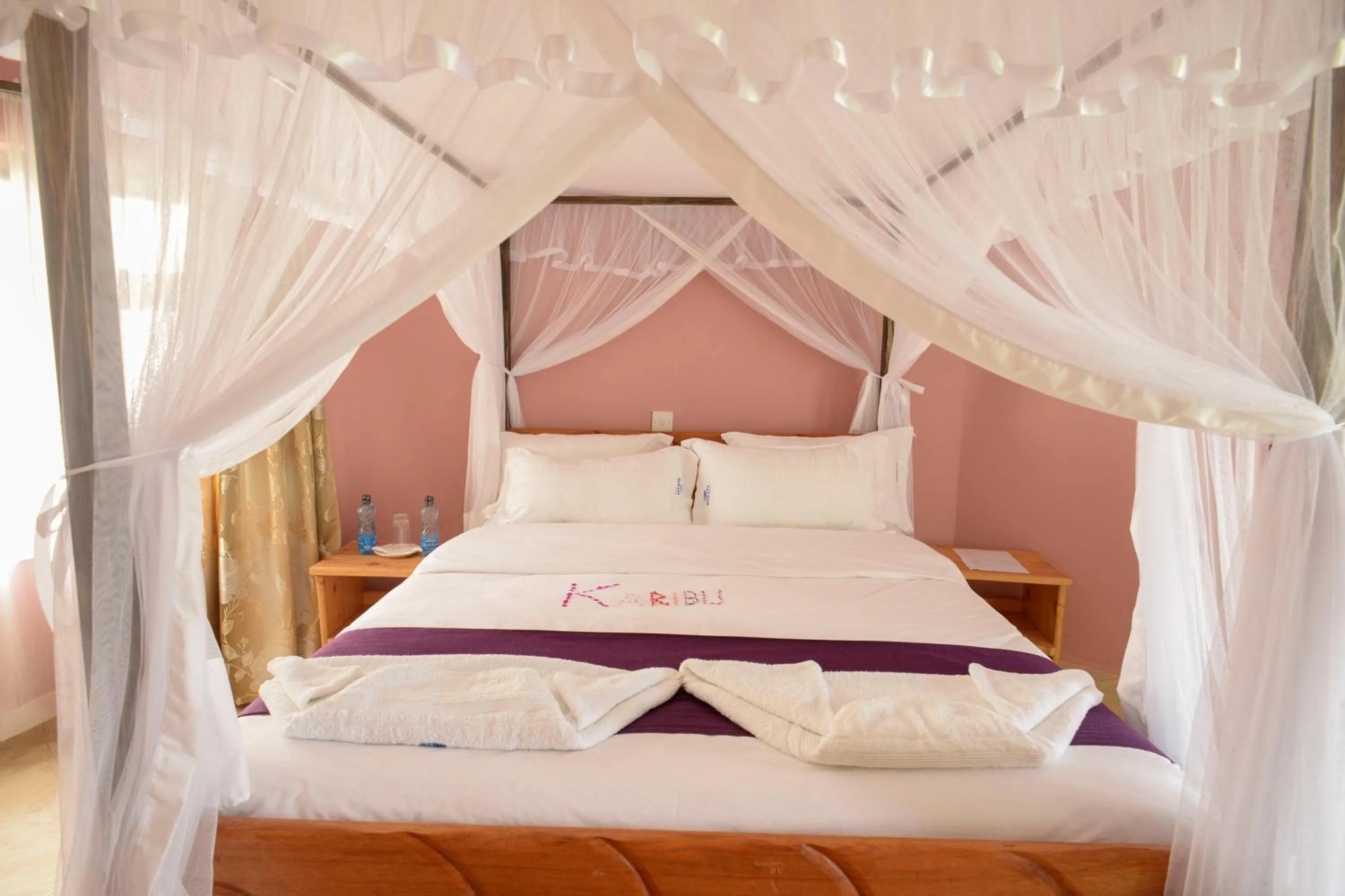 Bed in Burch's Resort Naivasha