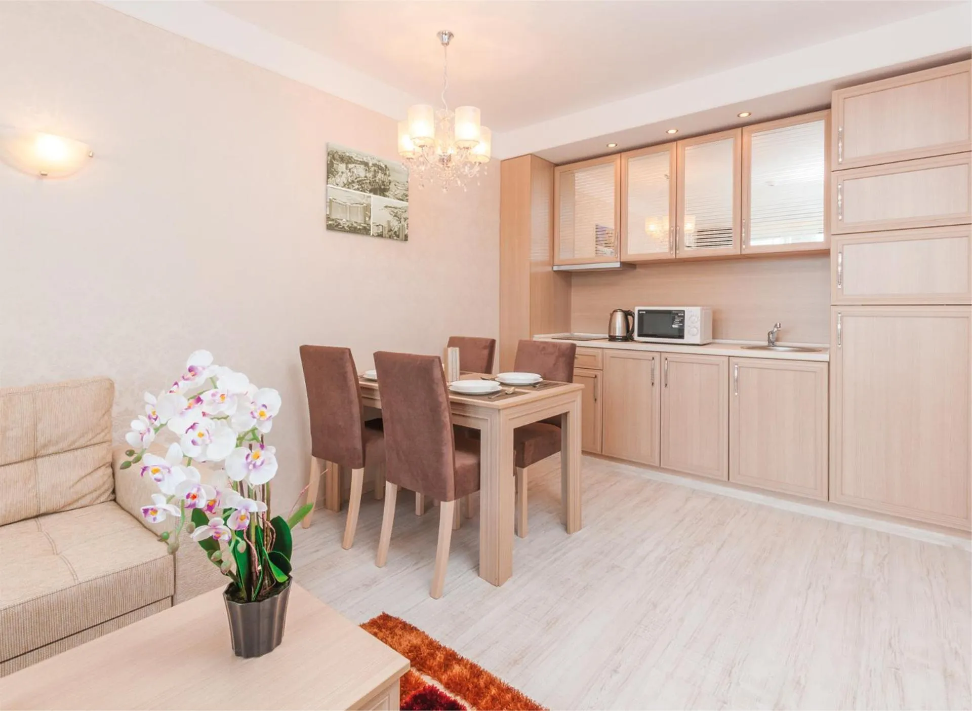 Living room in Harmony Suites - Monte Carlo