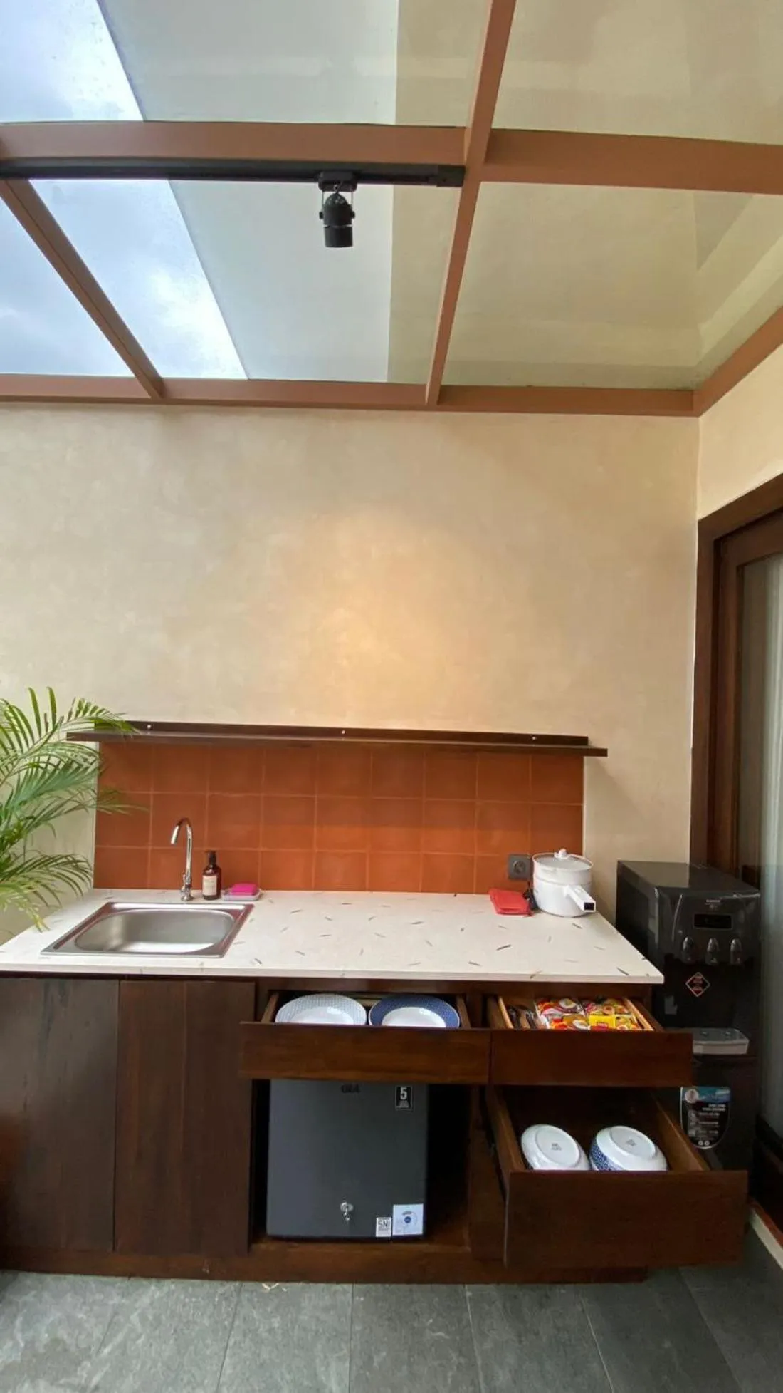 Bed in Allure Villa Yogyakarta