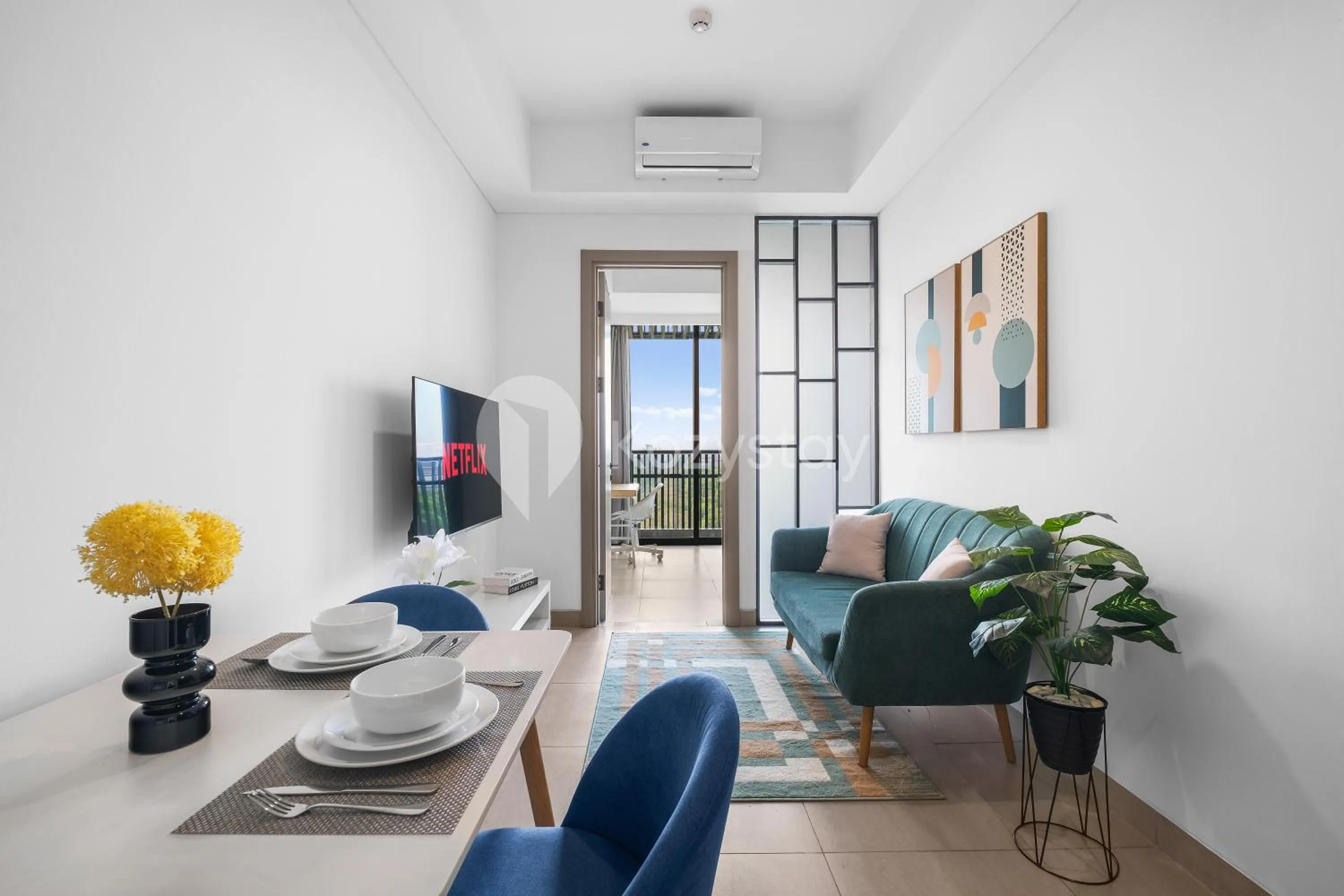 Living room in Serica by Kozystay - Fatmawati