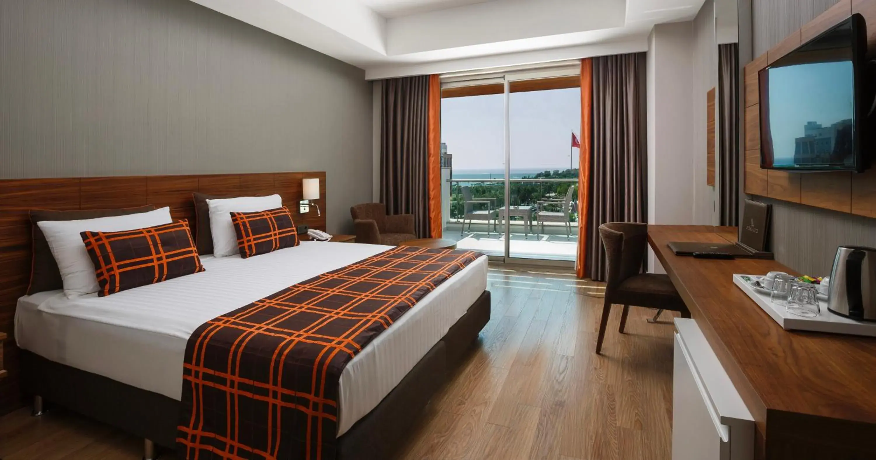 Family Room with Sea View in Side Sunport Hotel - All Inclusive Family Room with Sea View in Side Sunport Hotel - All Inclusive