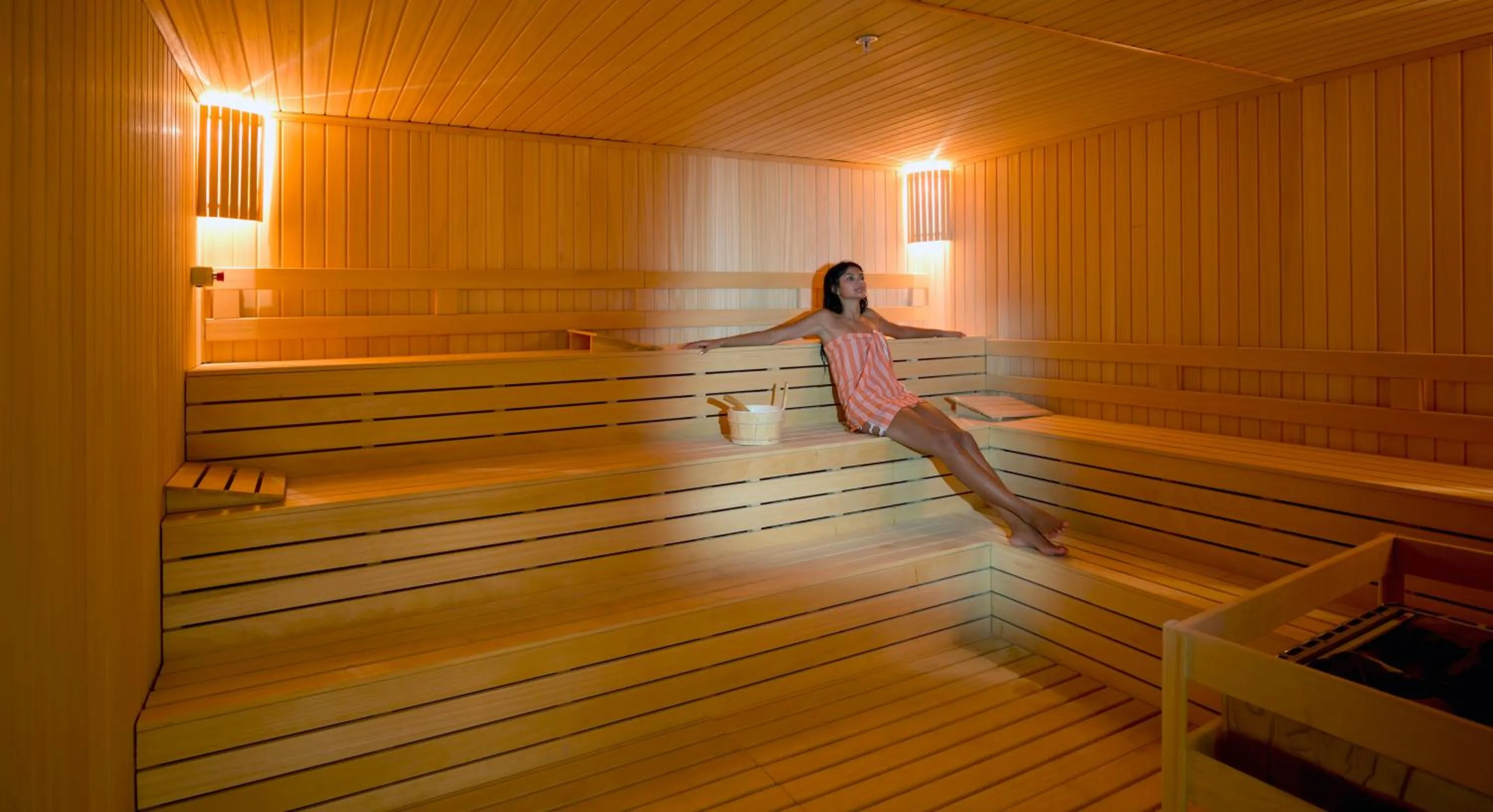 Sauna in Side Sunport Hotel - All Inclusive