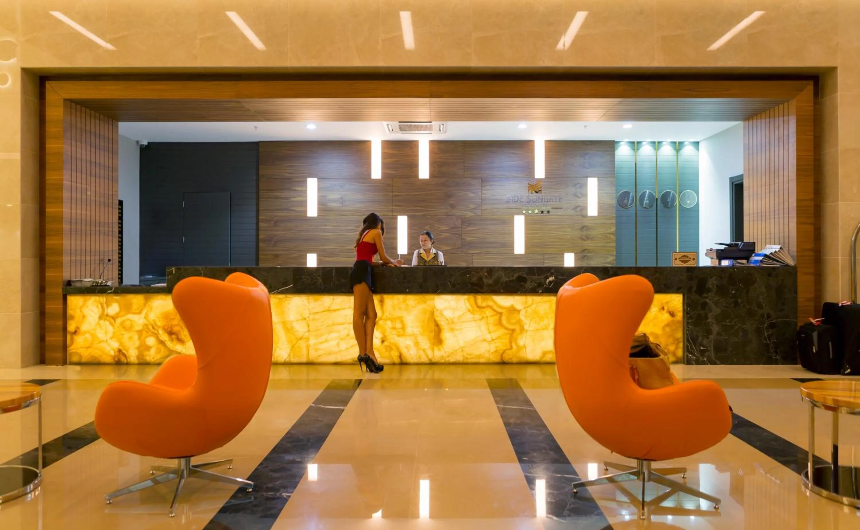 Lobby or reception in Side Sunport Hotel - All Inclusive