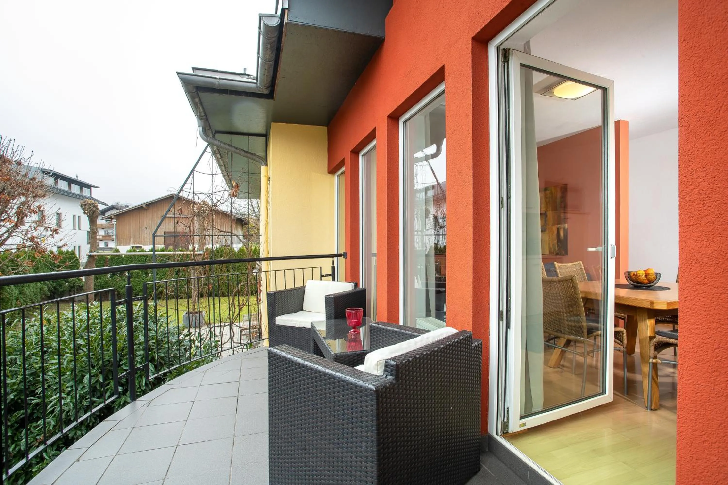 Balcony/Terrace in Zillertal Appartements