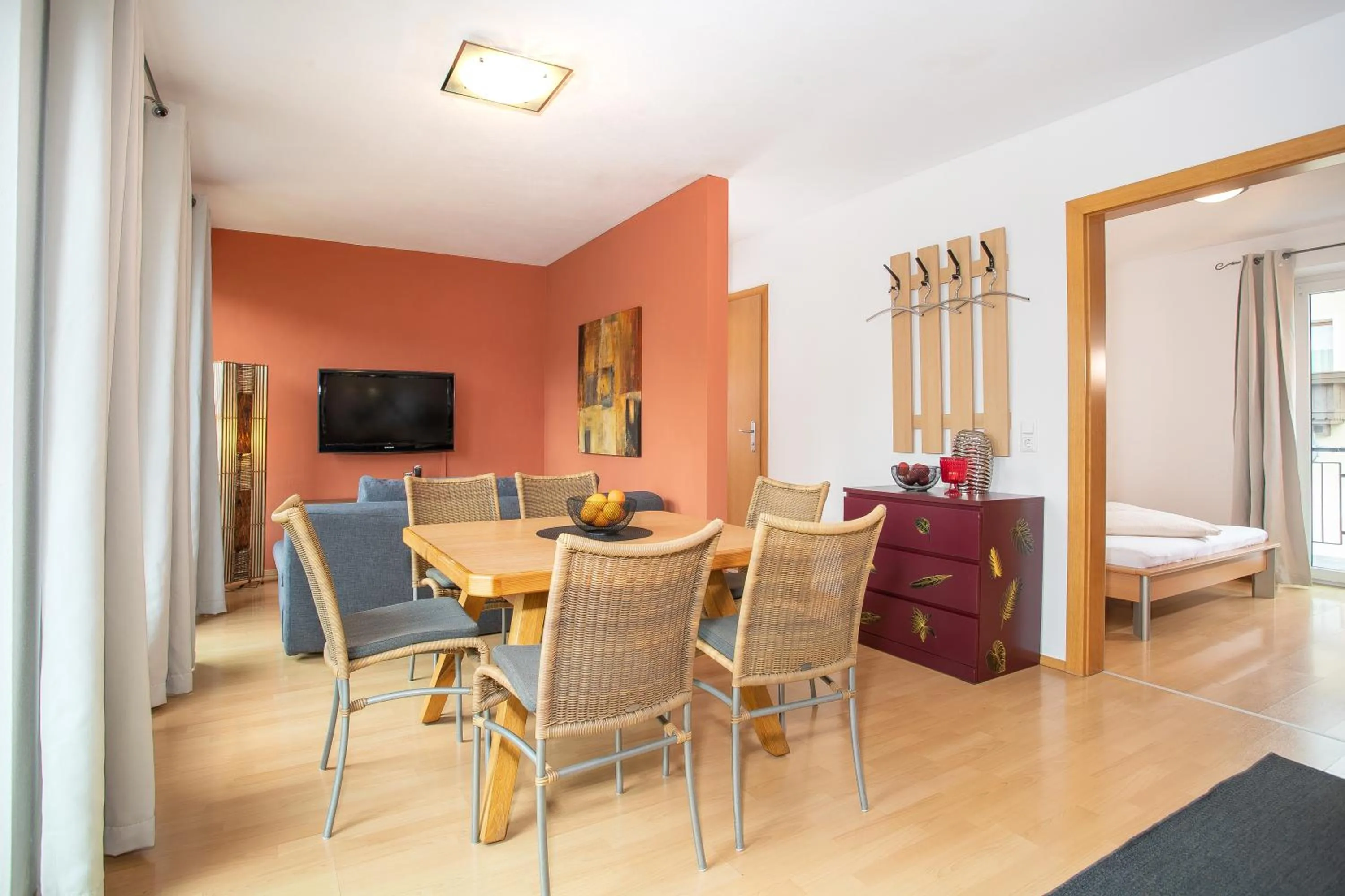 Living room in Zillertal Appartements