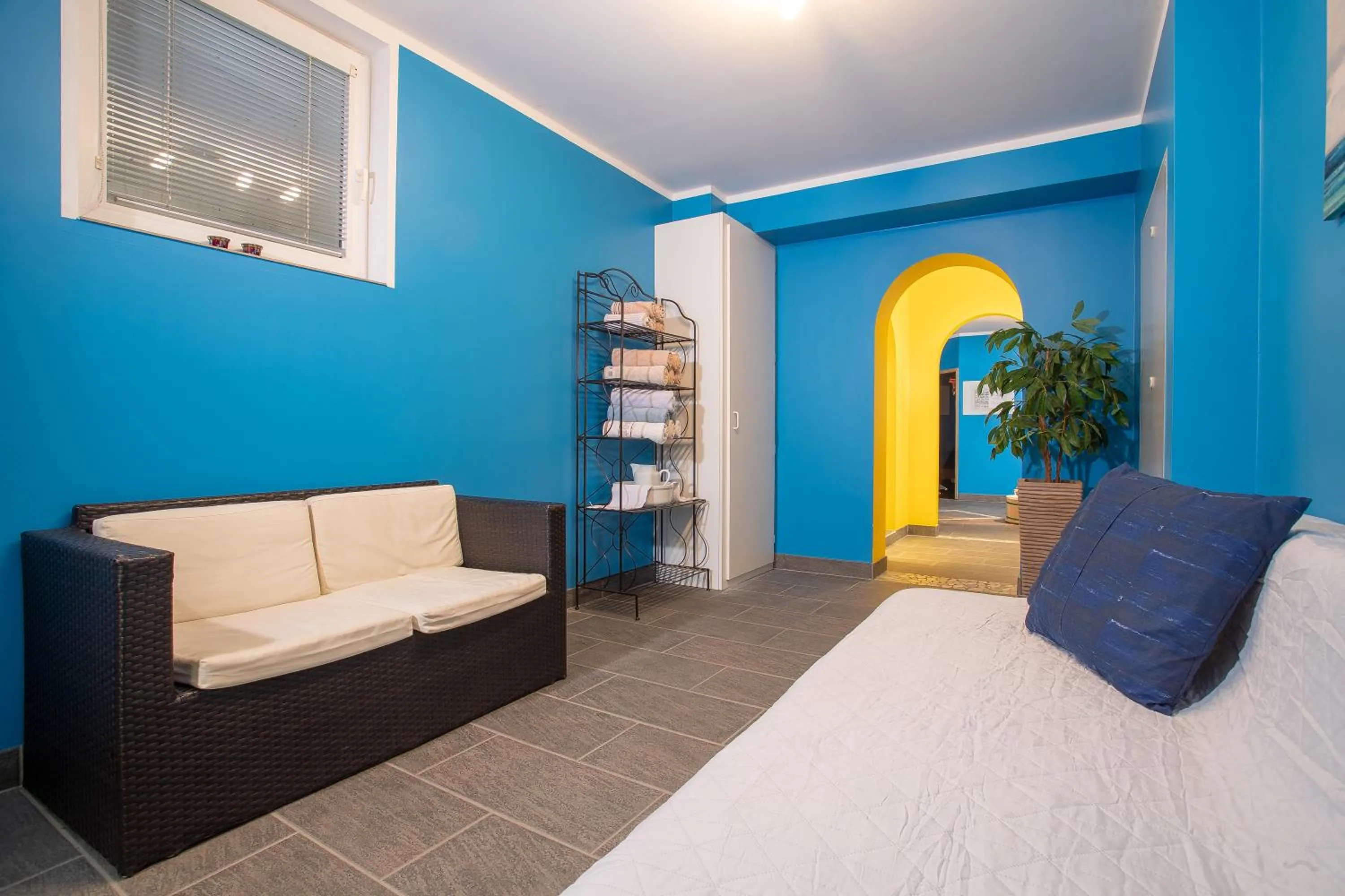 Sauna, Bed in Zillertal Appartements