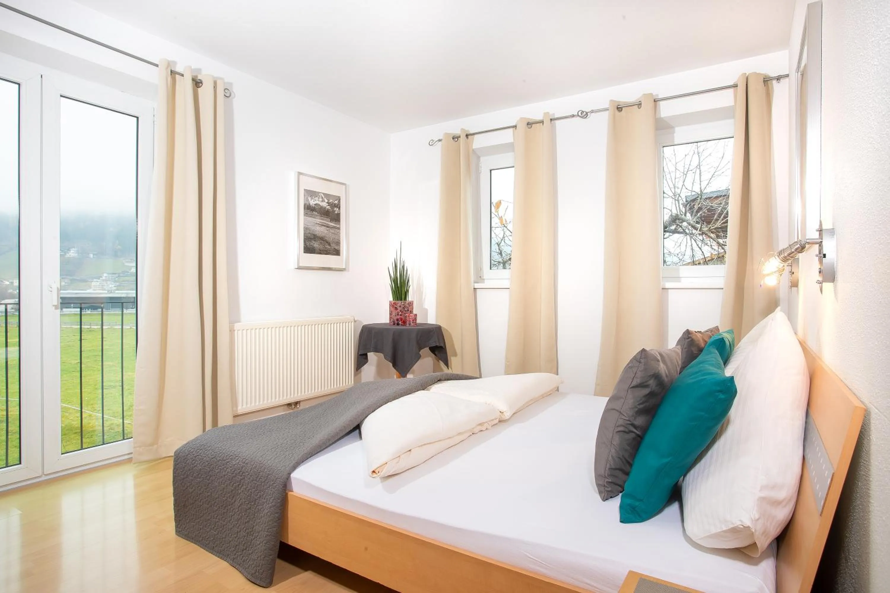 Bedroom, Bed in Zillertal Appartements