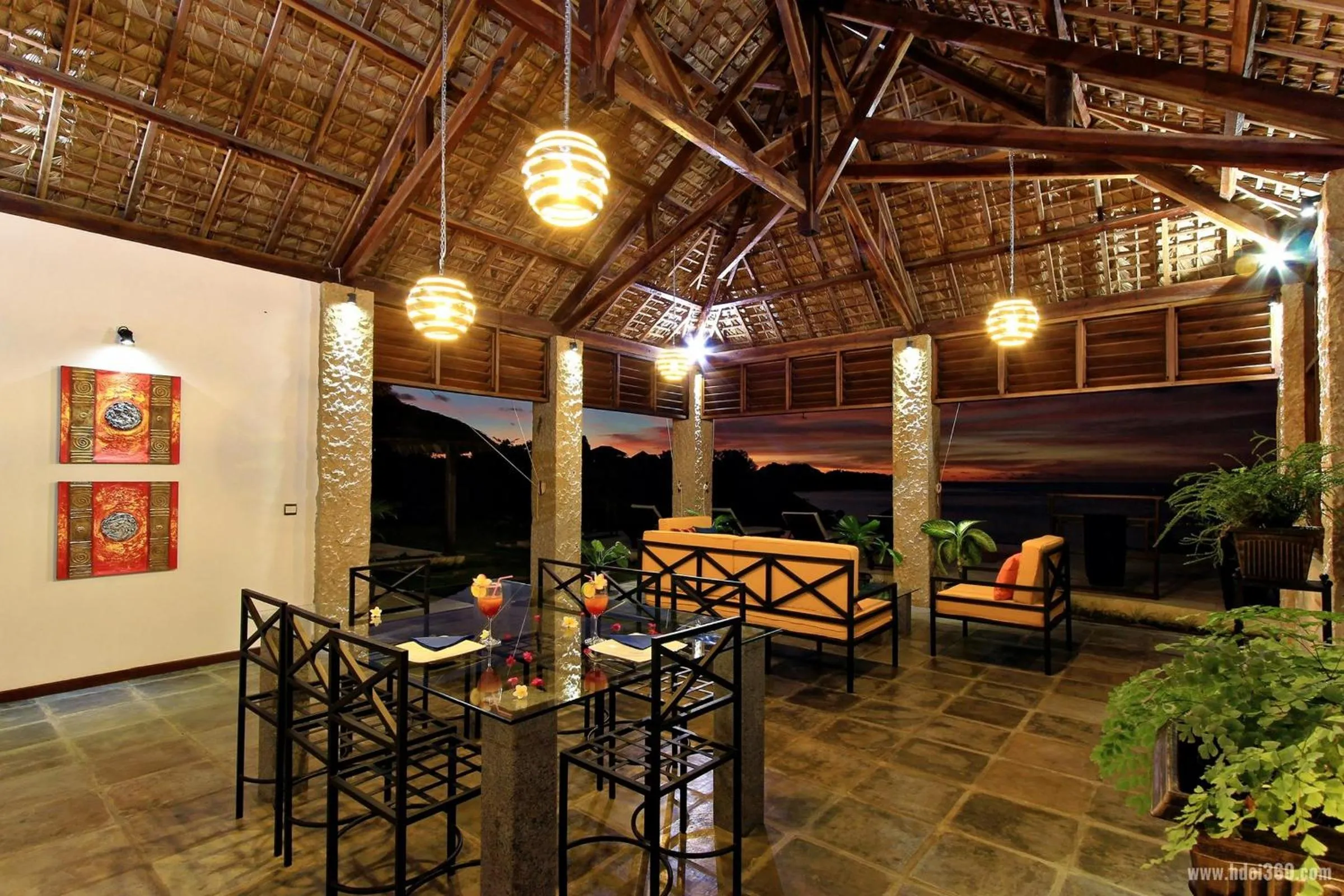 Patio in Home The Residence