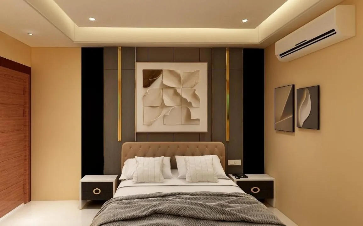 Bed in Hotel Golden Continental