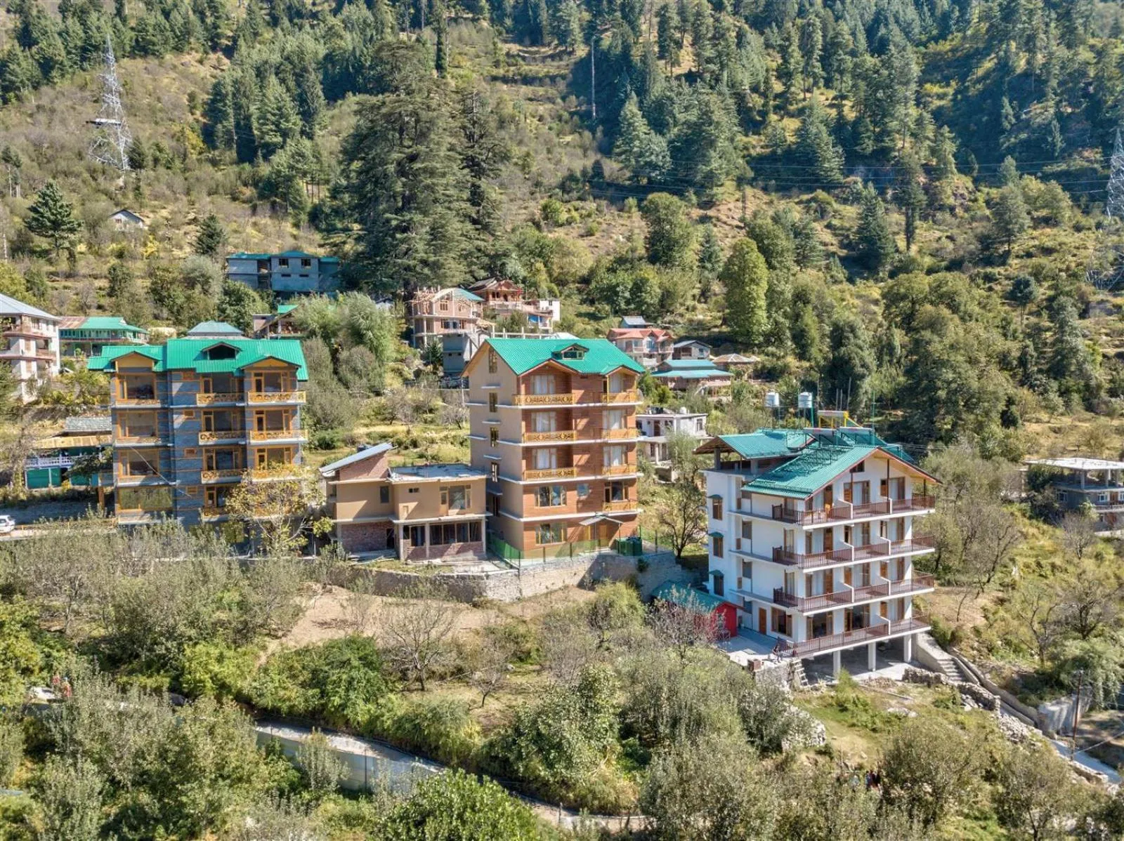 Property building in Golden Peak Manali