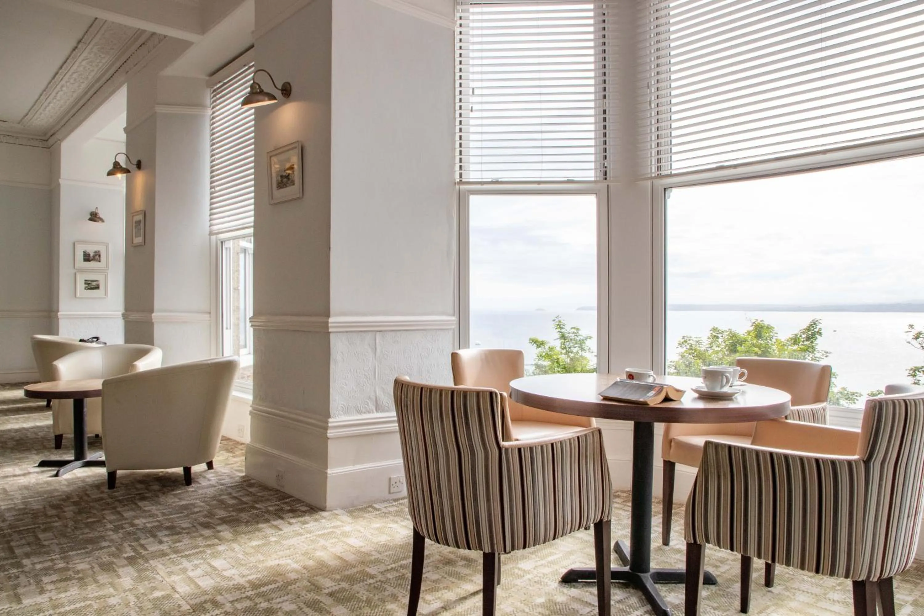 Dining area in The St Ives Bay Hotel