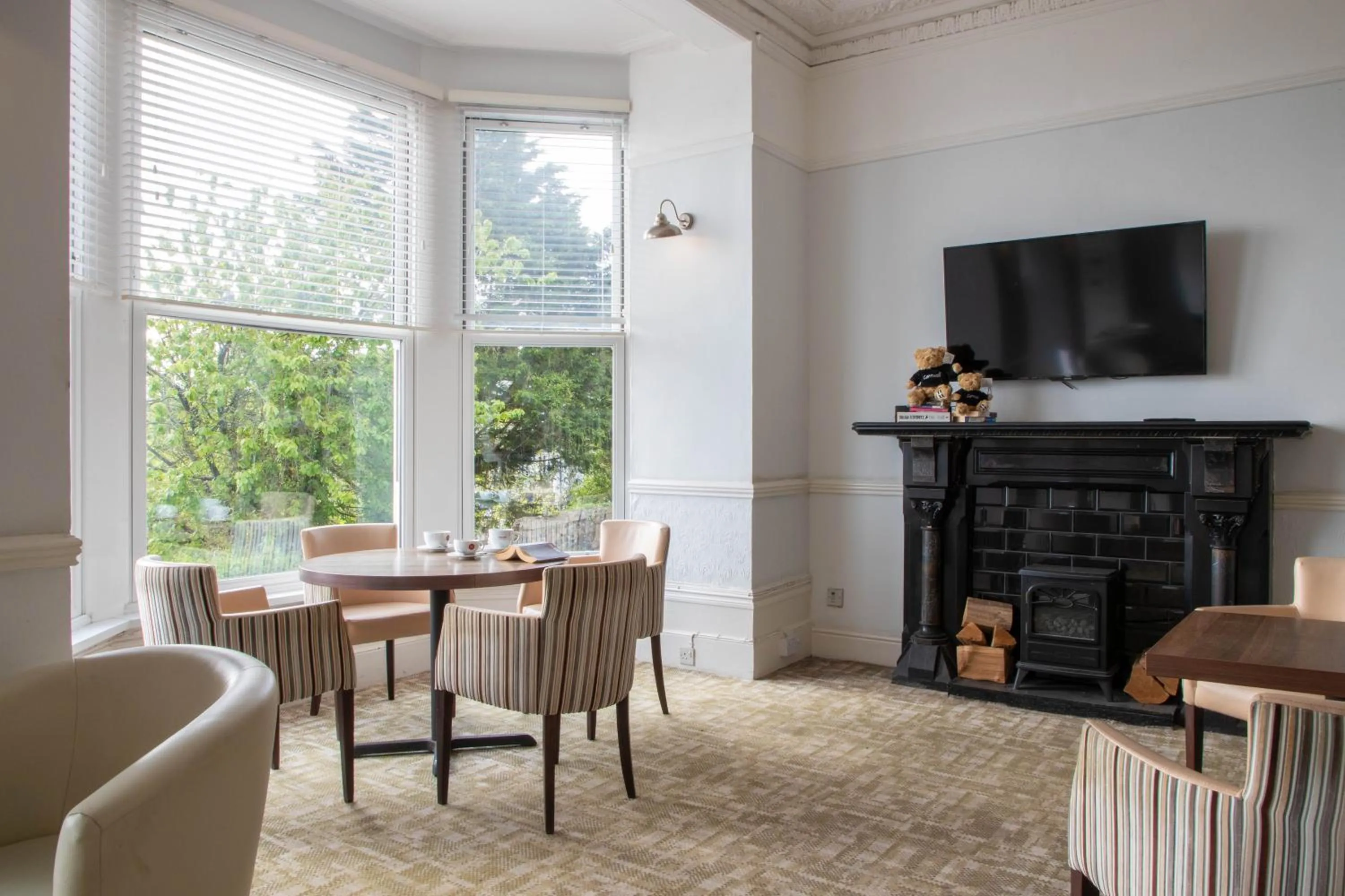 Seating area in The St Ives Bay Hotel