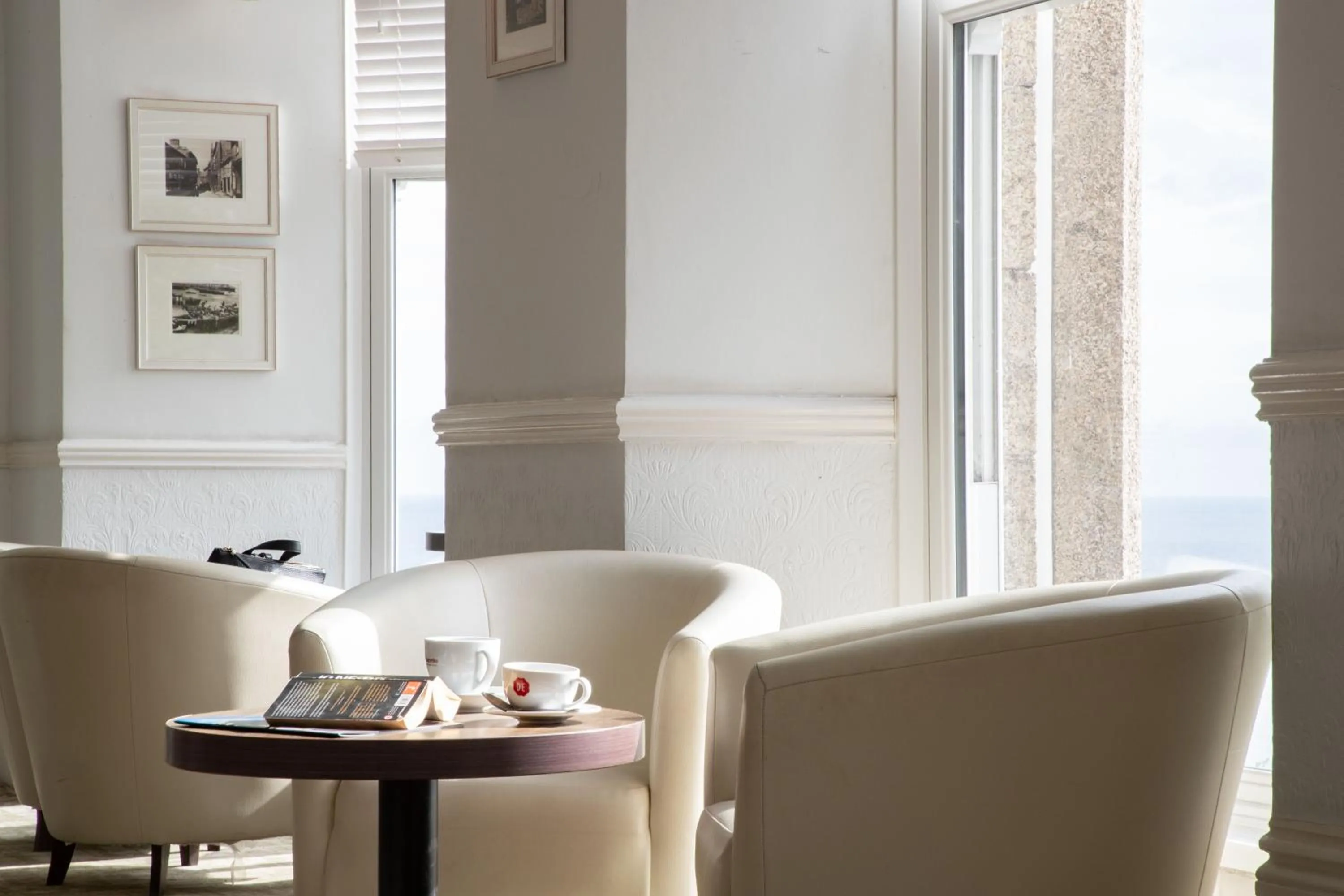 Seating area in The St Ives Bay Hotel