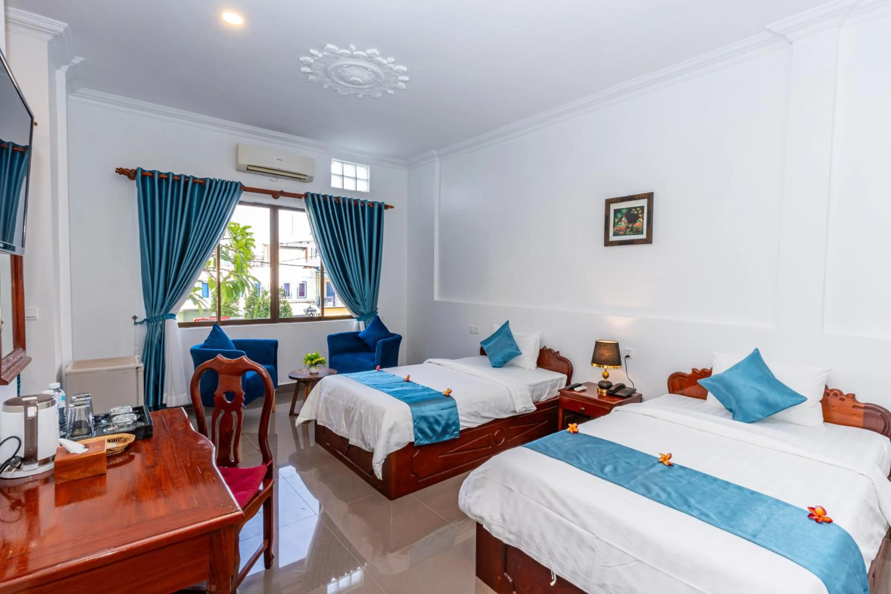 Bedroom, Bed in Rithy Rin Angkor Hotel