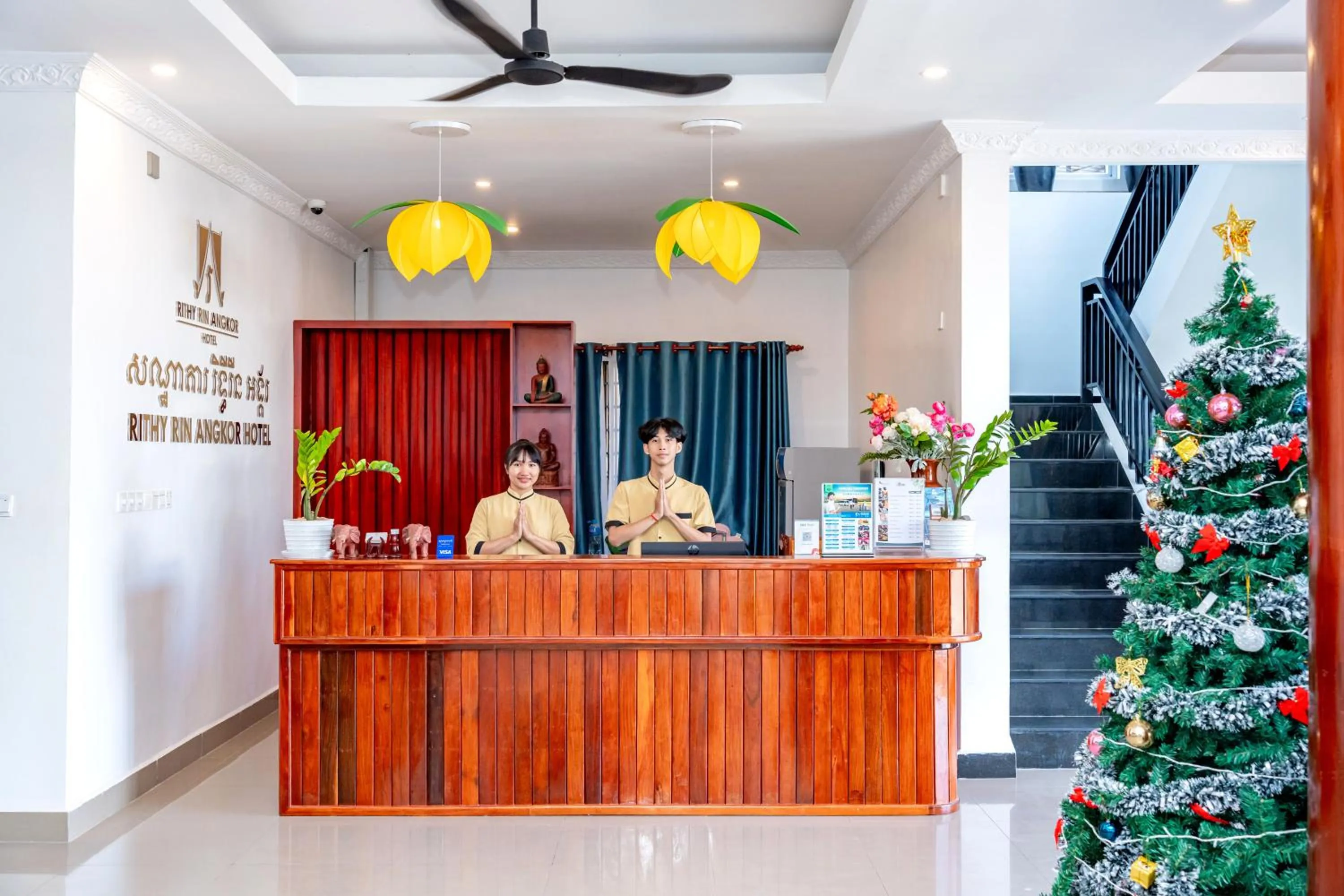 Lobby or reception in Rithy Rin Angkor Hotel