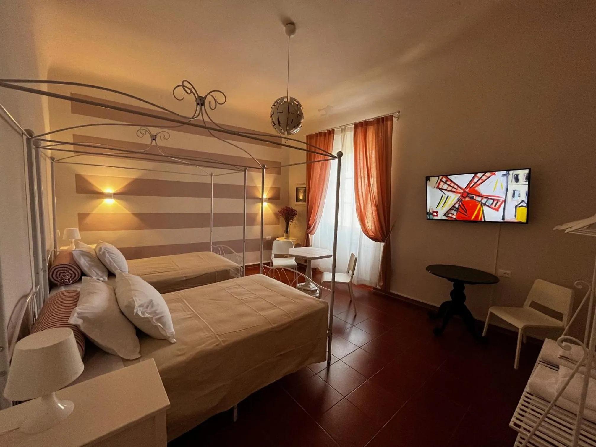 Bed in B&B Dante Alighieri