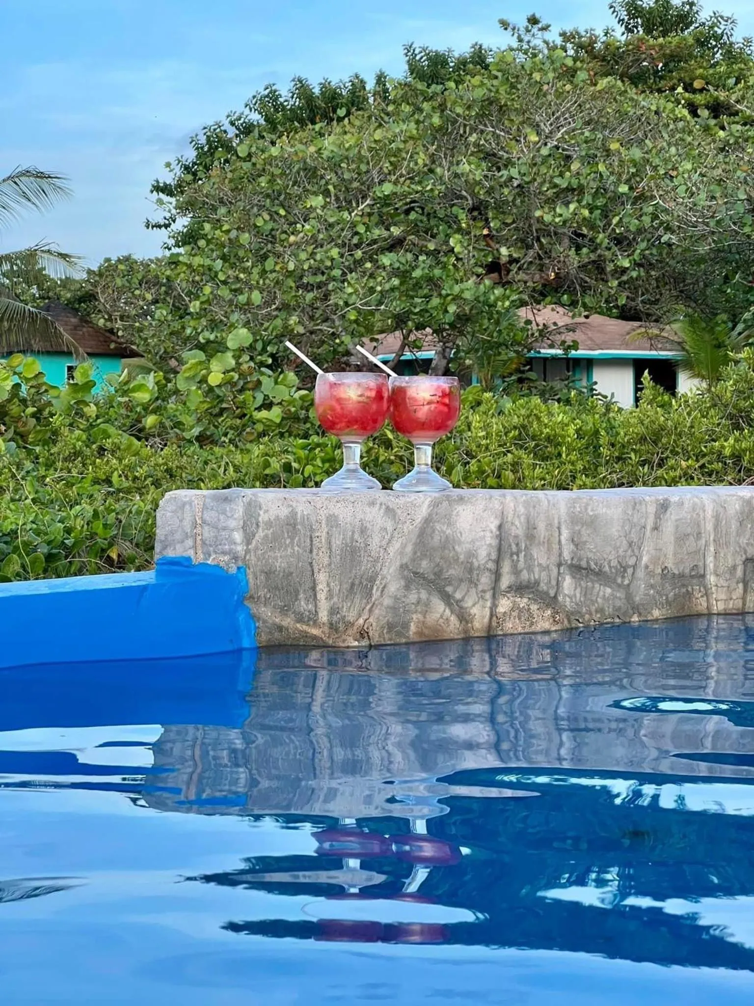 Pool view in Lands End