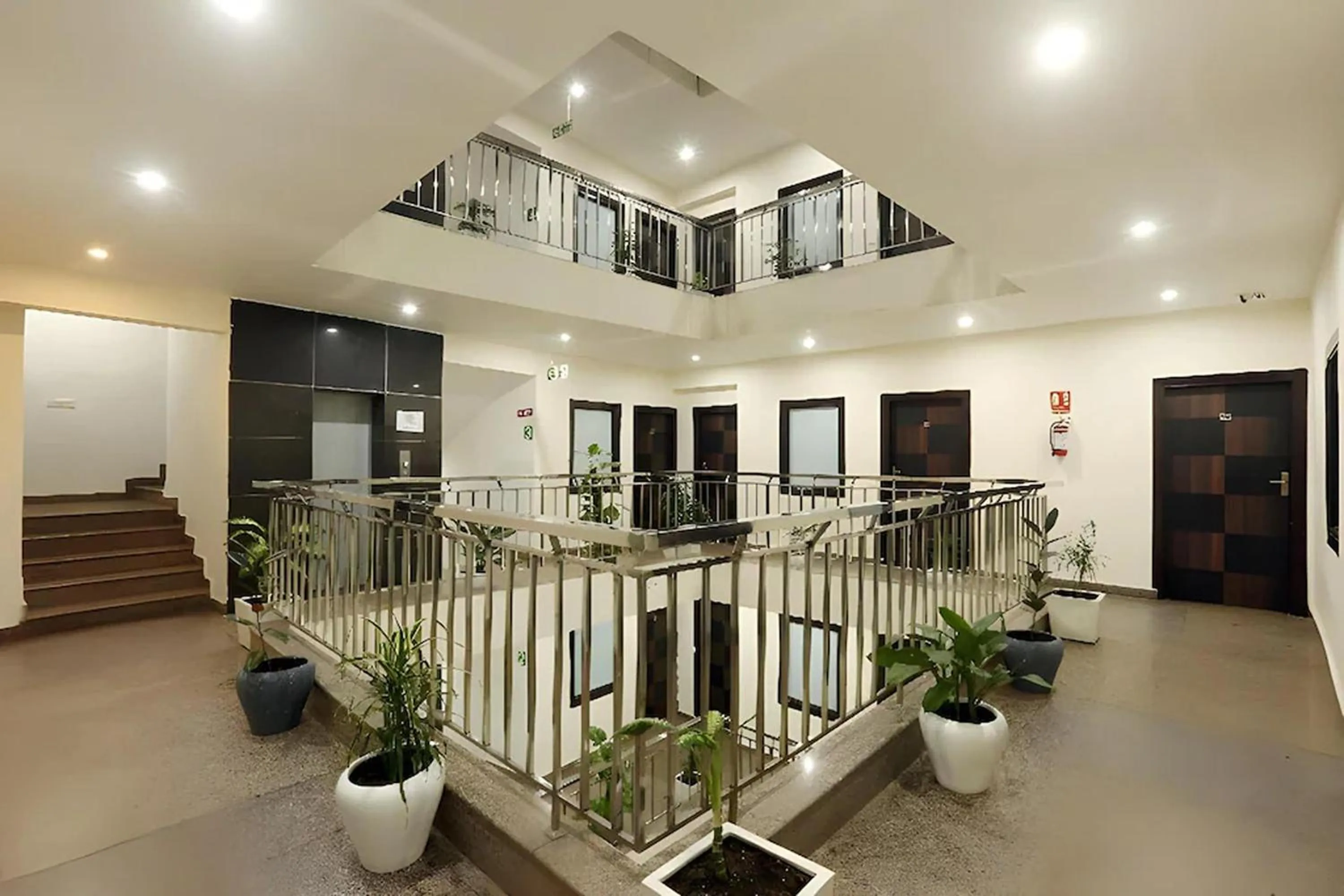 Property building in Hotel Sky View